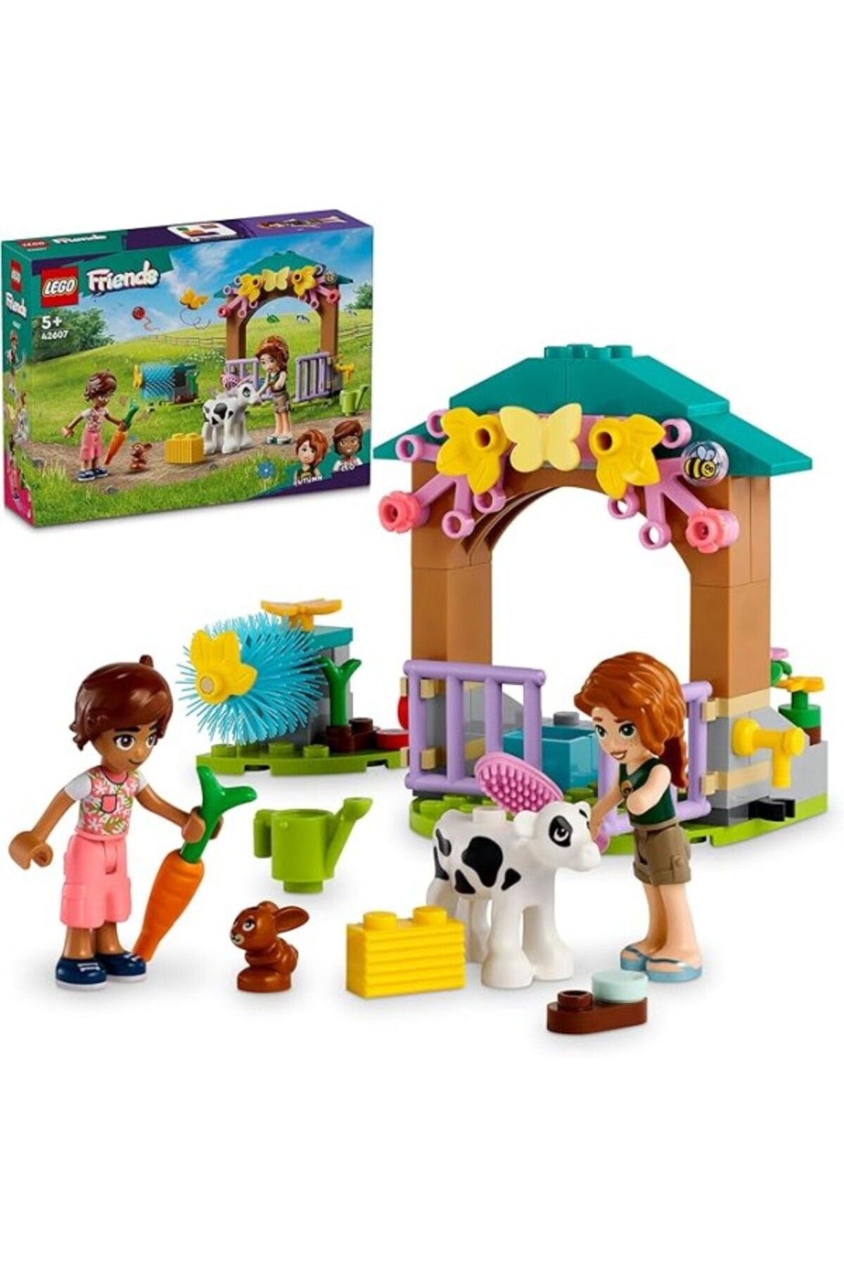 ShopZum Lego Friends Autumn’Un Dana Ahırı 42607-5 Yaş Ve Üzeri Çocuklar Için Çiftlik Hayvanları İçeren