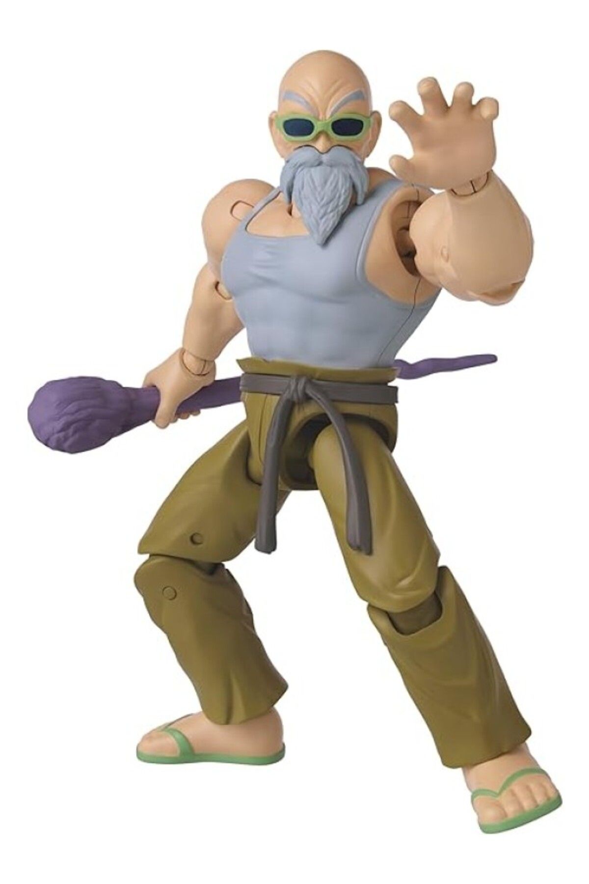 ShopZum Bandai 16 Cm Dragon Ball Mutenroshi Poz Verilebilir Figür, Dragon Stars Serisi
