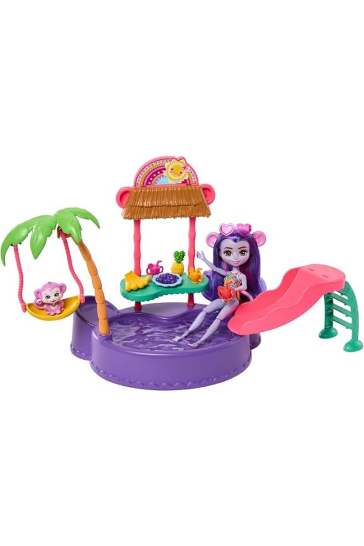 ShopZum Enchantimals Eğlenceli Havuz Partisi, Oyun Seti, Oyuncak