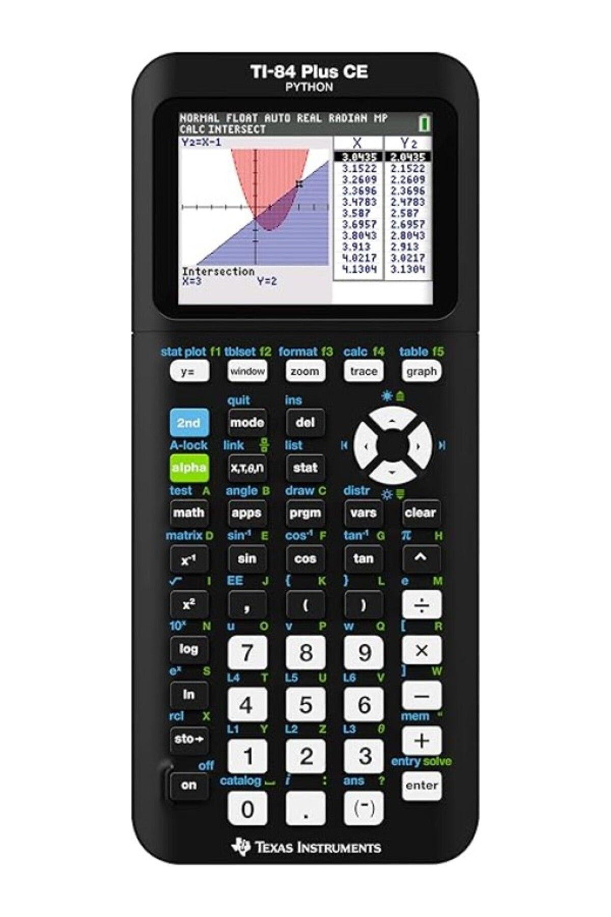 ShopZum Texas Instruments Ti-84 Plus Ce-T Bilimsel Grafik Hesap Makinesi, Siyah