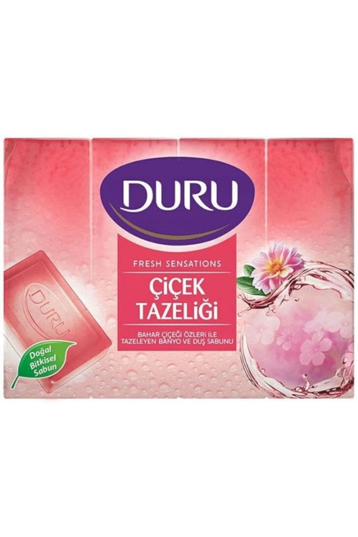 ShopZum Duru Fresh Sensations Extra Çiçek Sabun, 150 Gramx4