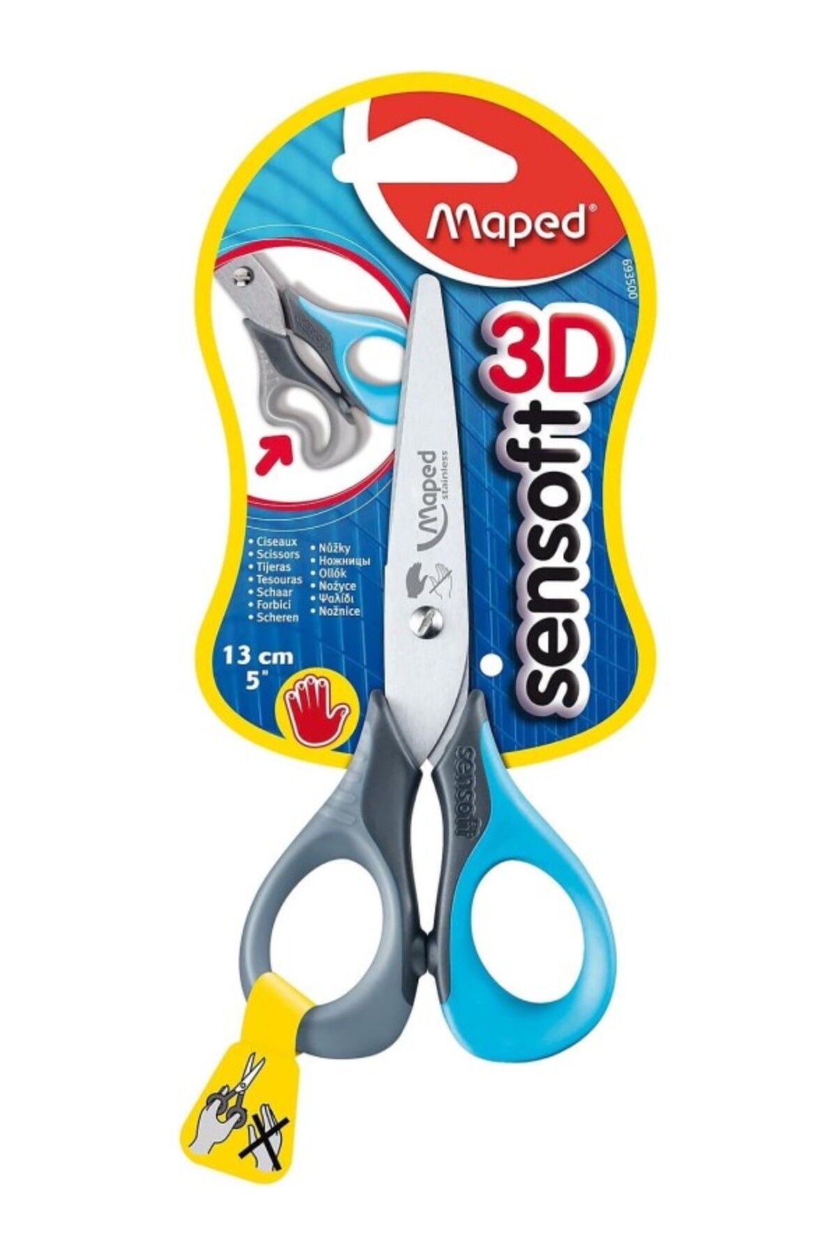 ShopZum 13 Cm Sensoft Solak Makas