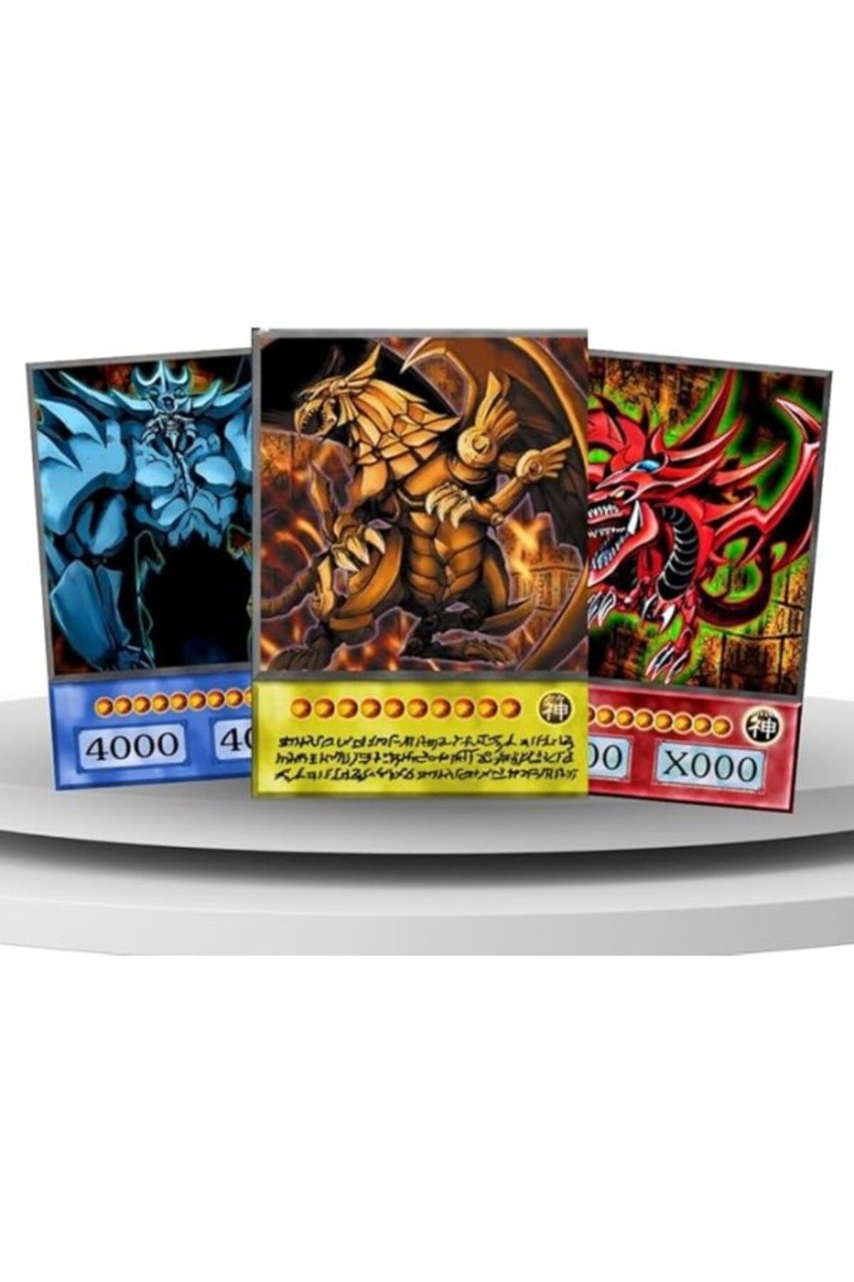 ShopZum Yu-Gi-Oh Mısır Tanrı Kartları Anime Seti