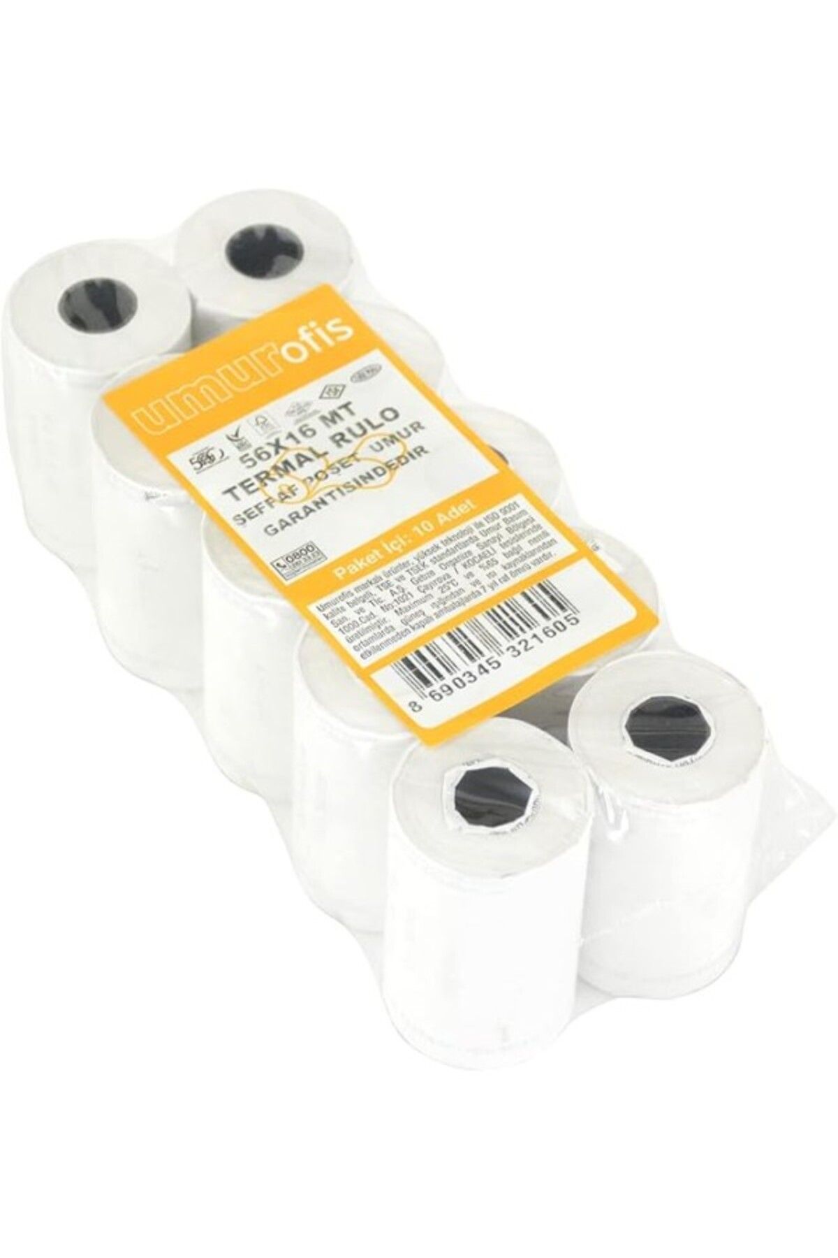 ShopZum 56 16 16 Mt Termal Rulo 10 Lu Paket 48 Gr