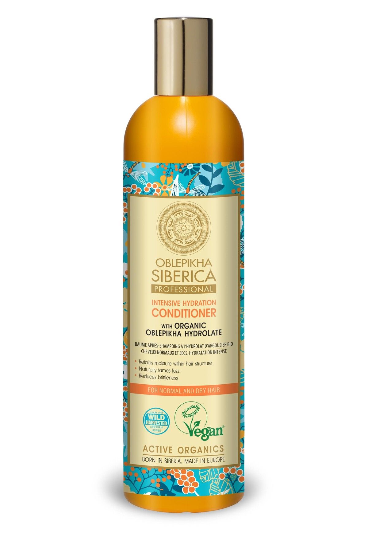 Natura Siberica OS Intensive Hydration Conditioner For Normal And Dry Hair, 400 ml
