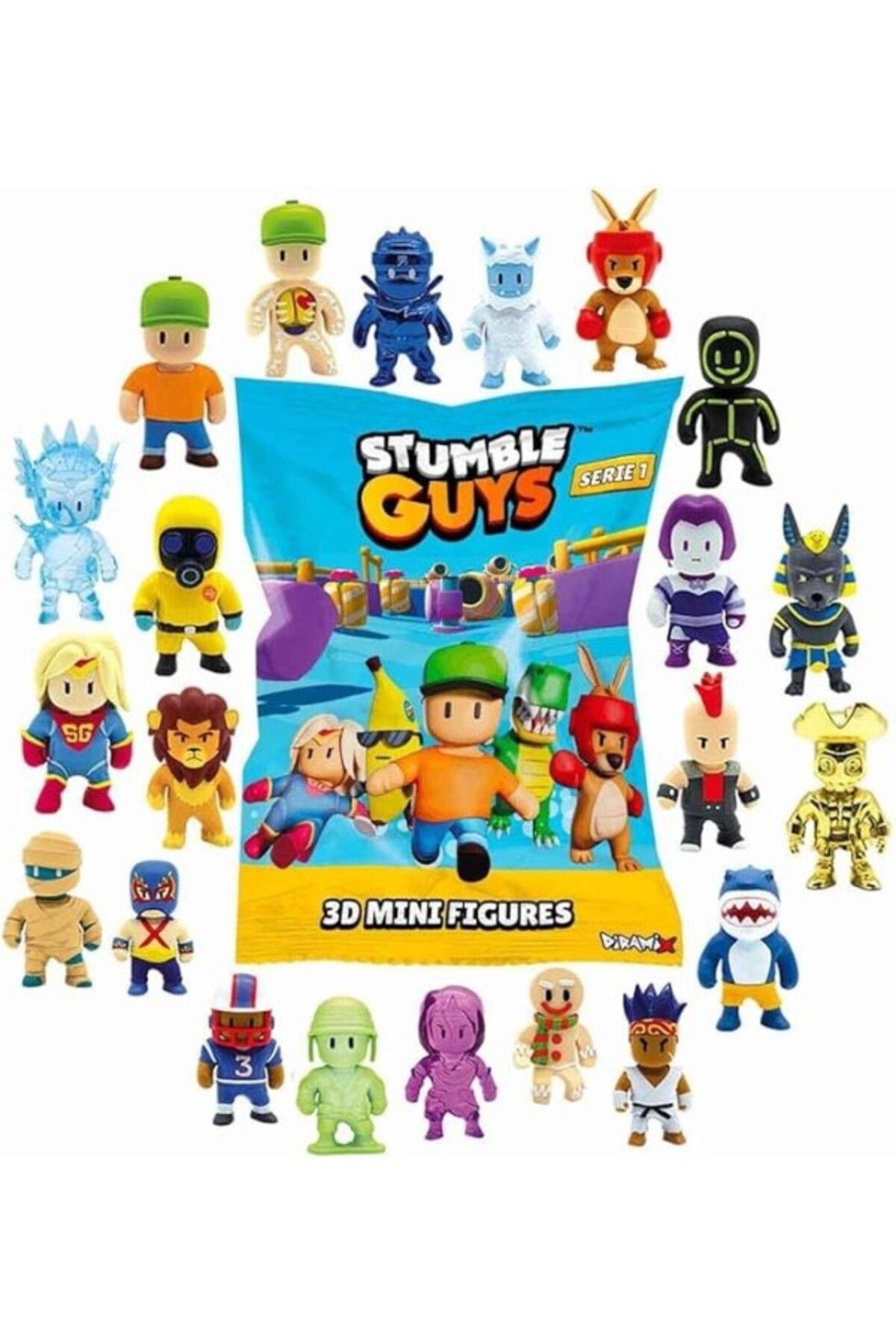 ShopZum Stumble Guys Mini Figür S1 Sürpriz Paket