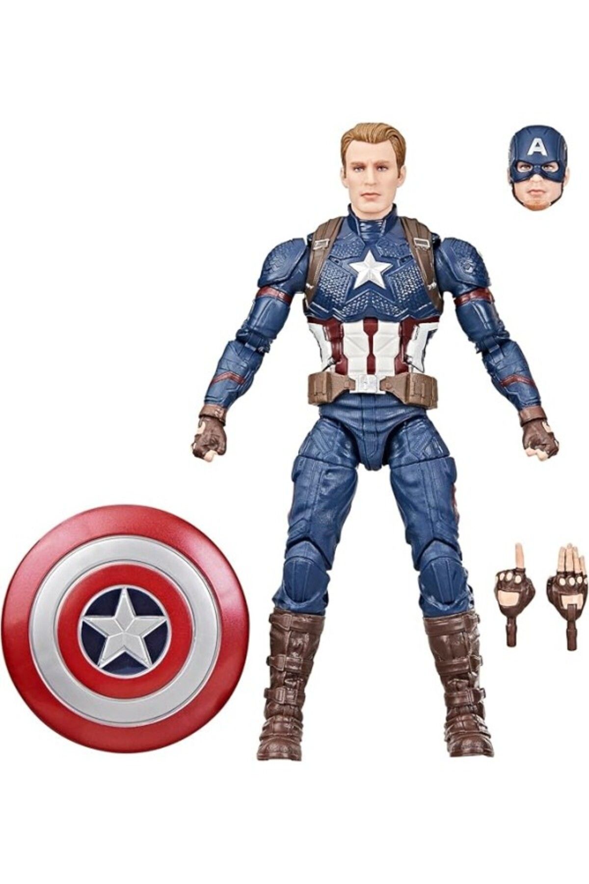 ShopZum Efsaneler Serisi Kaptan Amerika, Avengers: Endgame Collectible 6 İnç Aksiyon Figürü