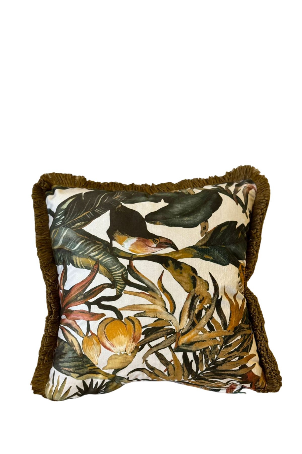 ESM Home Tropik Kuşlar Kırlent Kılıfı 45x45