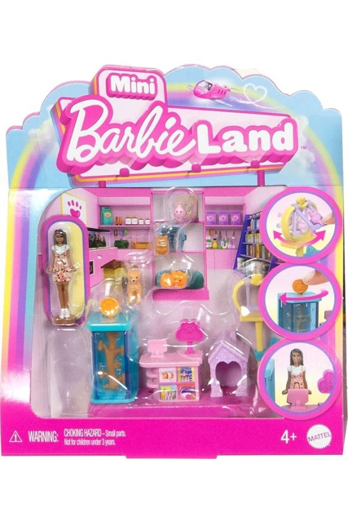 ShopZum Mini Bebek Ve Oyun Seti Jcr29 - Evcil Hayvan Butiği Jcr30