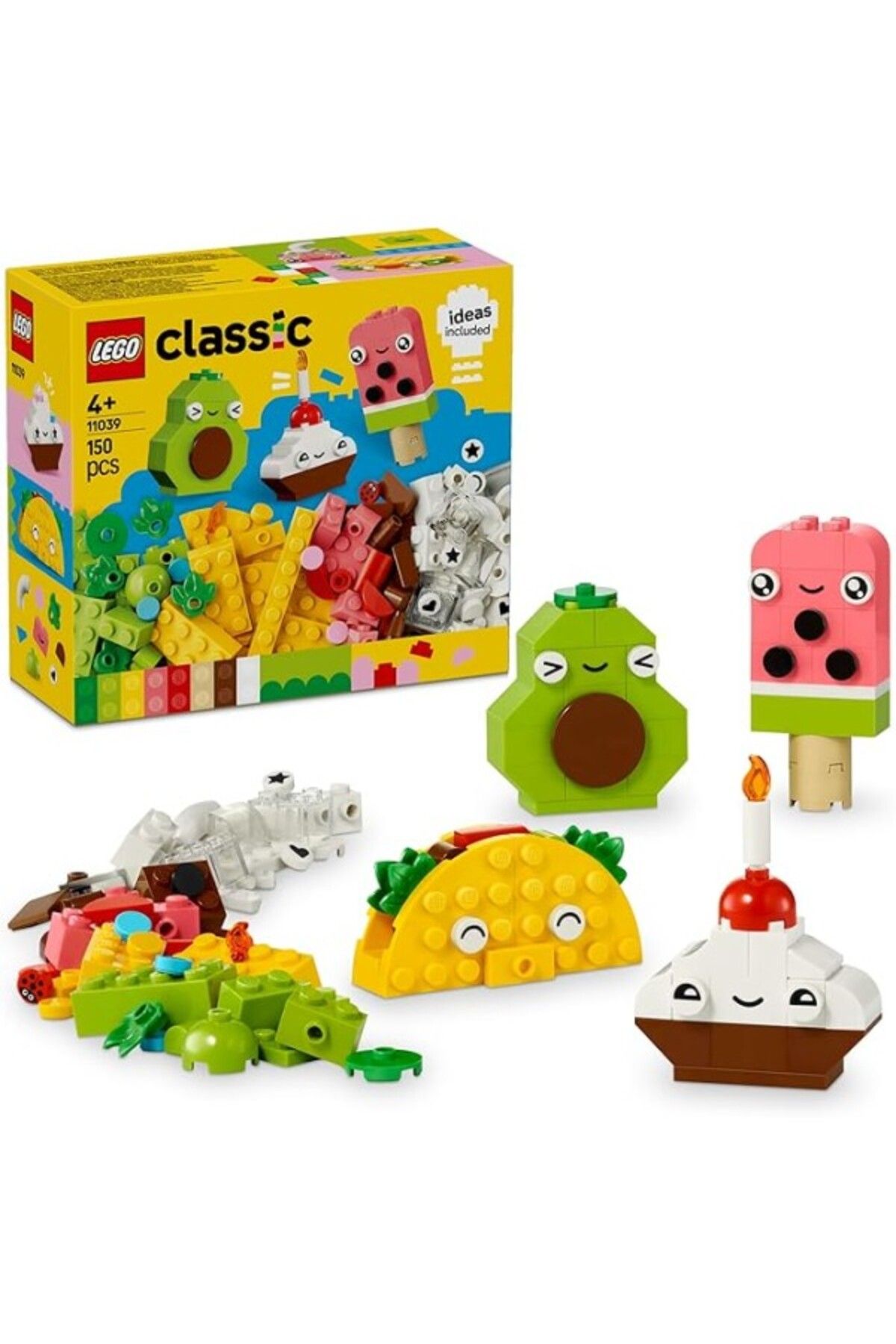 ShopZum Classic Yaratıcı Yiyecek Arkadaşları 11039-4 Yaş Ve Üzeri Çocuklar Yaratıcı Ve Eğlenceli