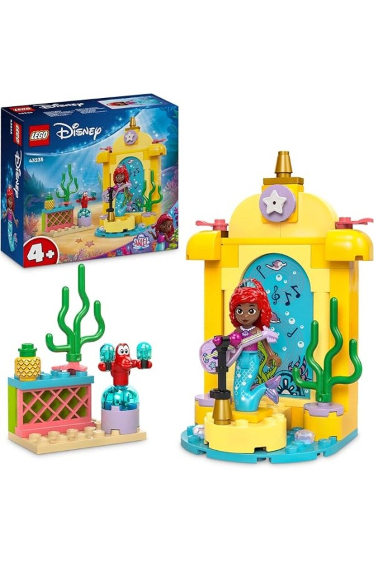 ShopZum Princess Ariel’In Müzik Sahnesi 43235 – 4 Yaş Ve Üzeri Prenses Seven Çocuklar