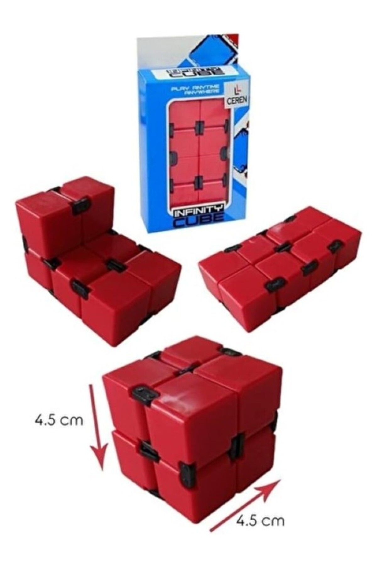 ShopZum Stres Küpü 689C Kırmızı