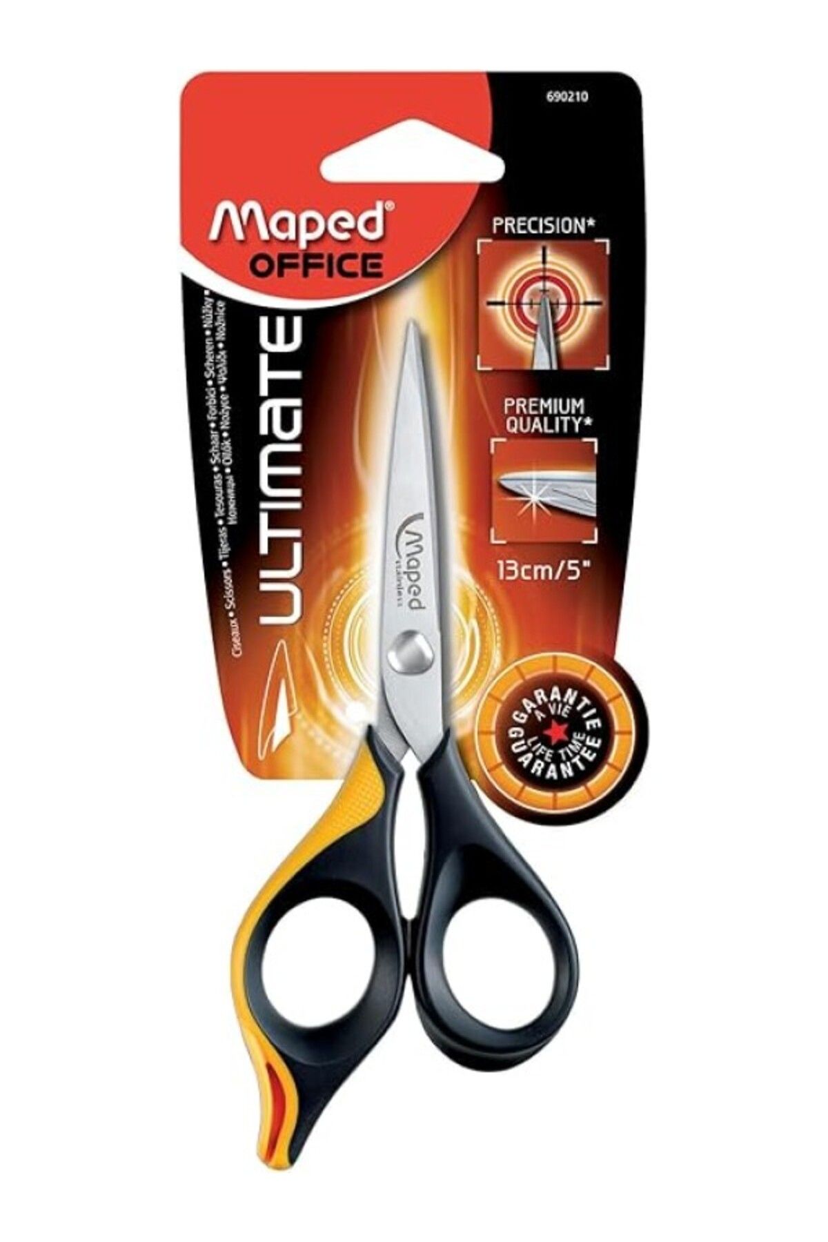 ShopZum Ofis Ve Kırtasiye 690210 Makas, 13 Cm