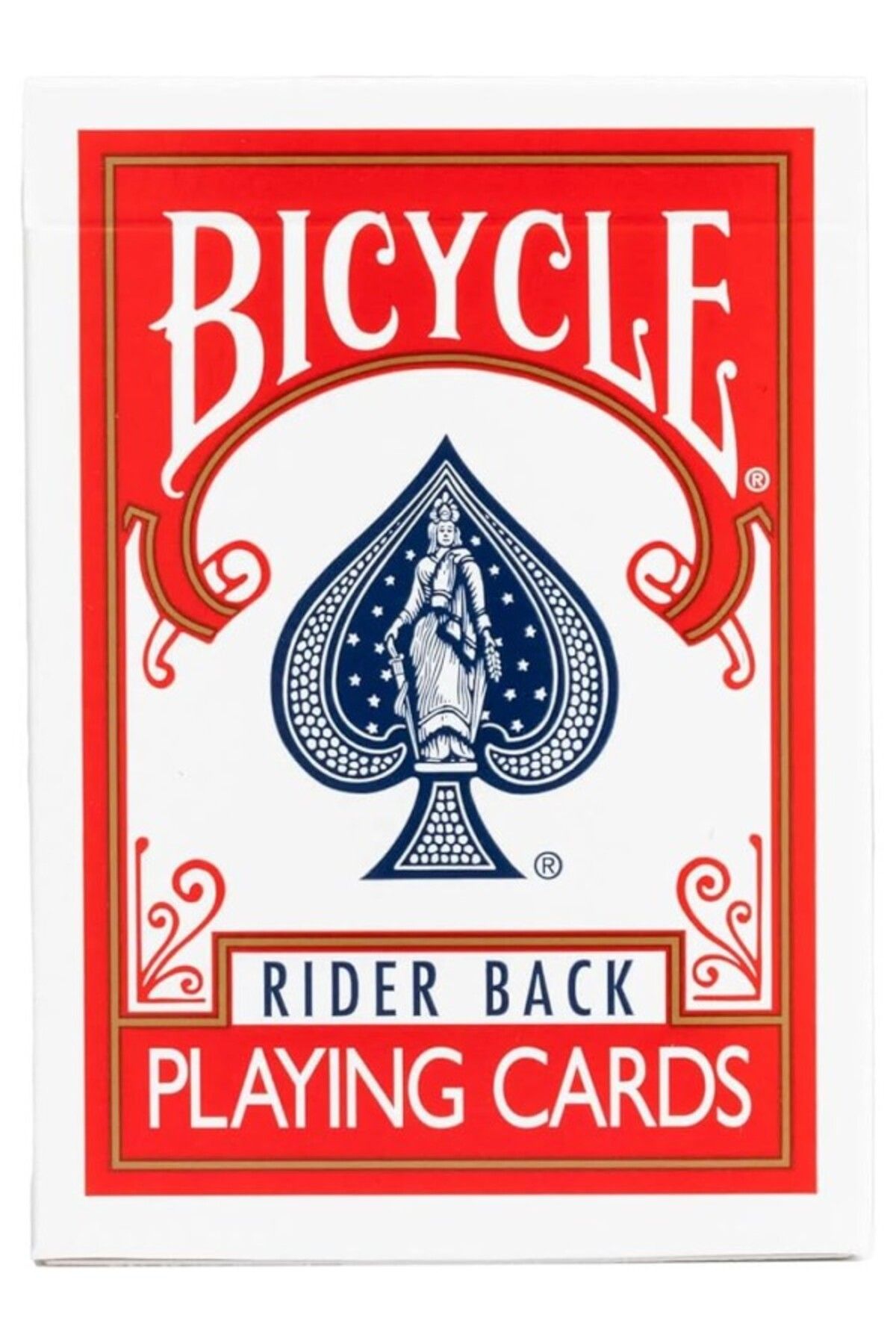 ShopZum 807 Classic Tuck Rider Back Standard Index - Mavi/Kırmızı