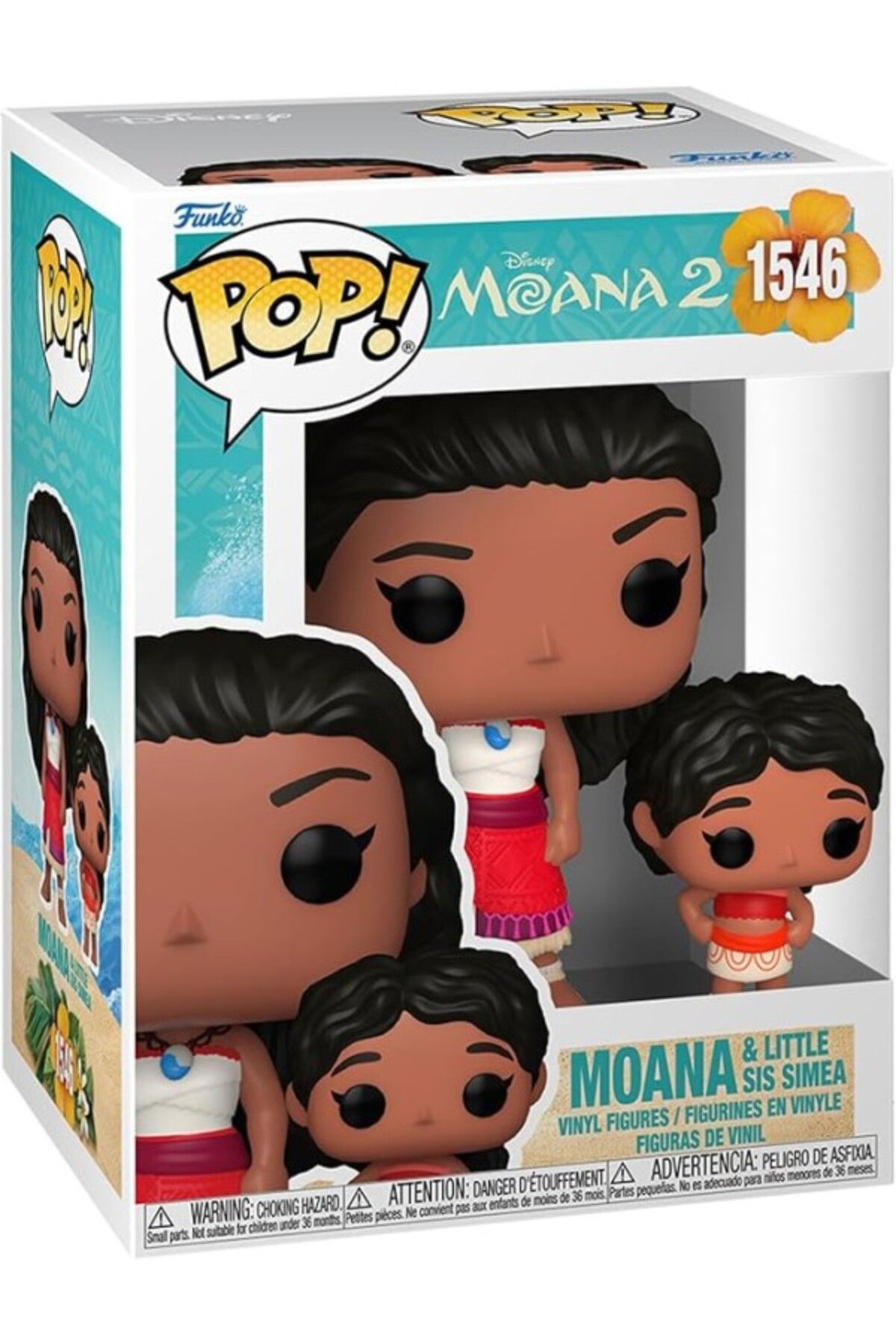 ShopZum Pop Disney: Moana 2 Moana & Simea Figür
