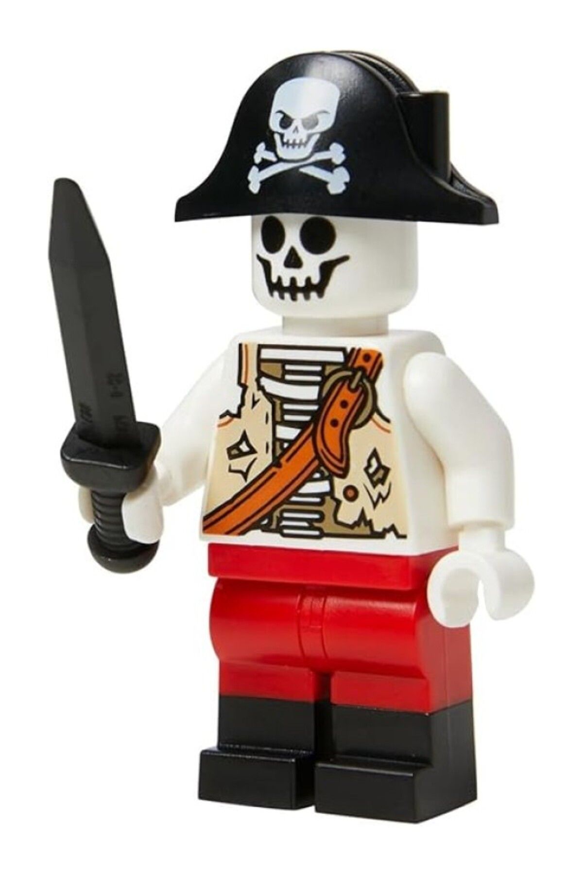 ShopZum Lego Orijinal Minifigürler - Pirate Man Iskelet Korsan Orijinal Minifigür 5701418764010