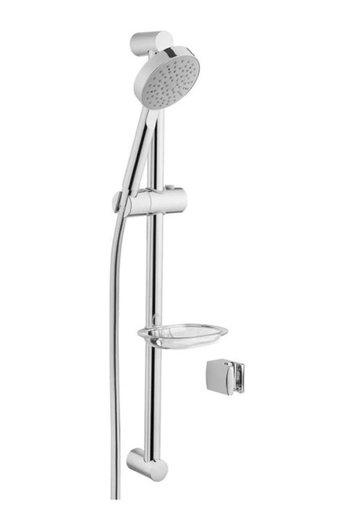 ShopZum Master A45693 1f Sürgülü El Duşu Takımı, Krom