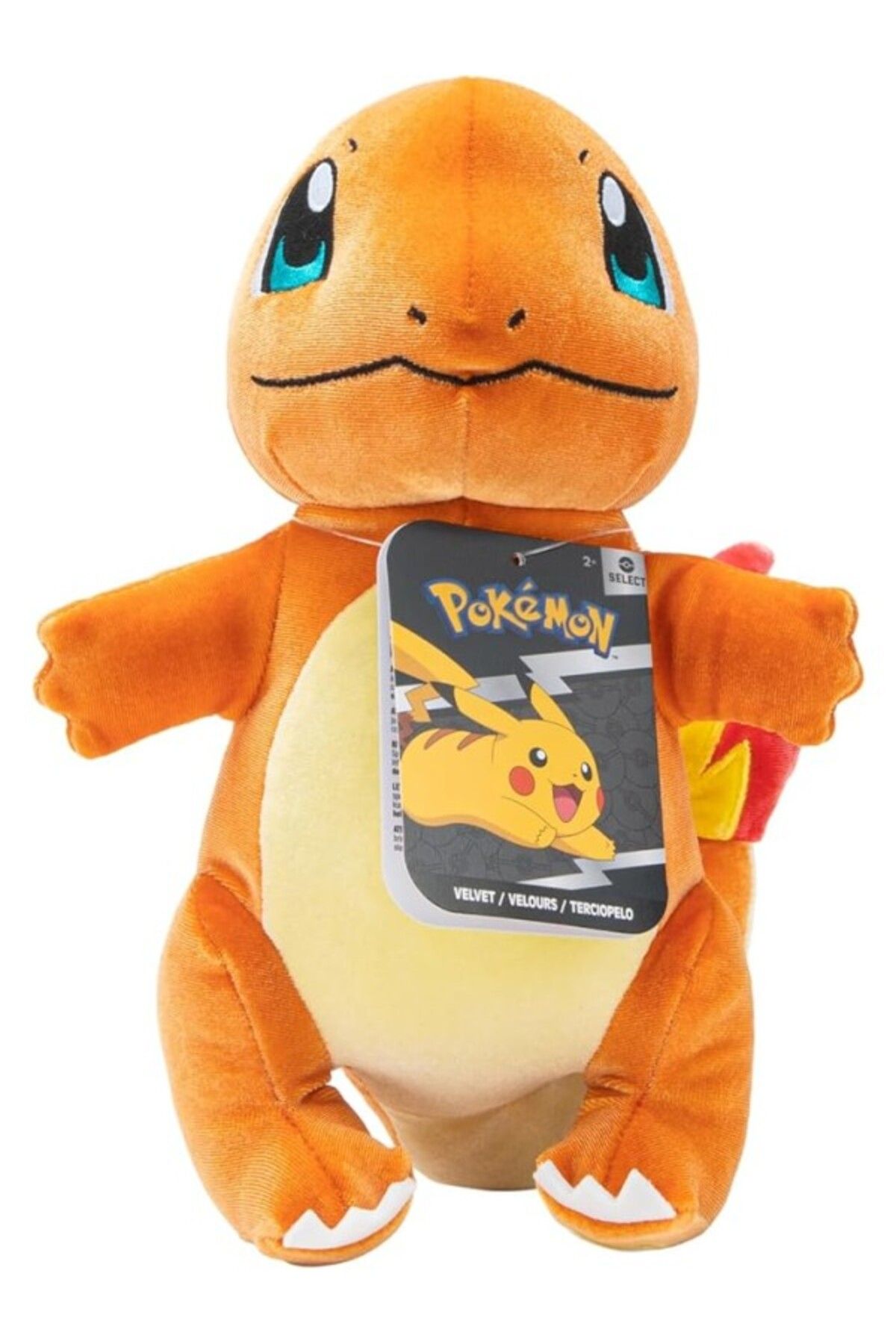 ShopZum Select Pelüş Figür 20 Cm Parlak Kadife Seri - Charmander