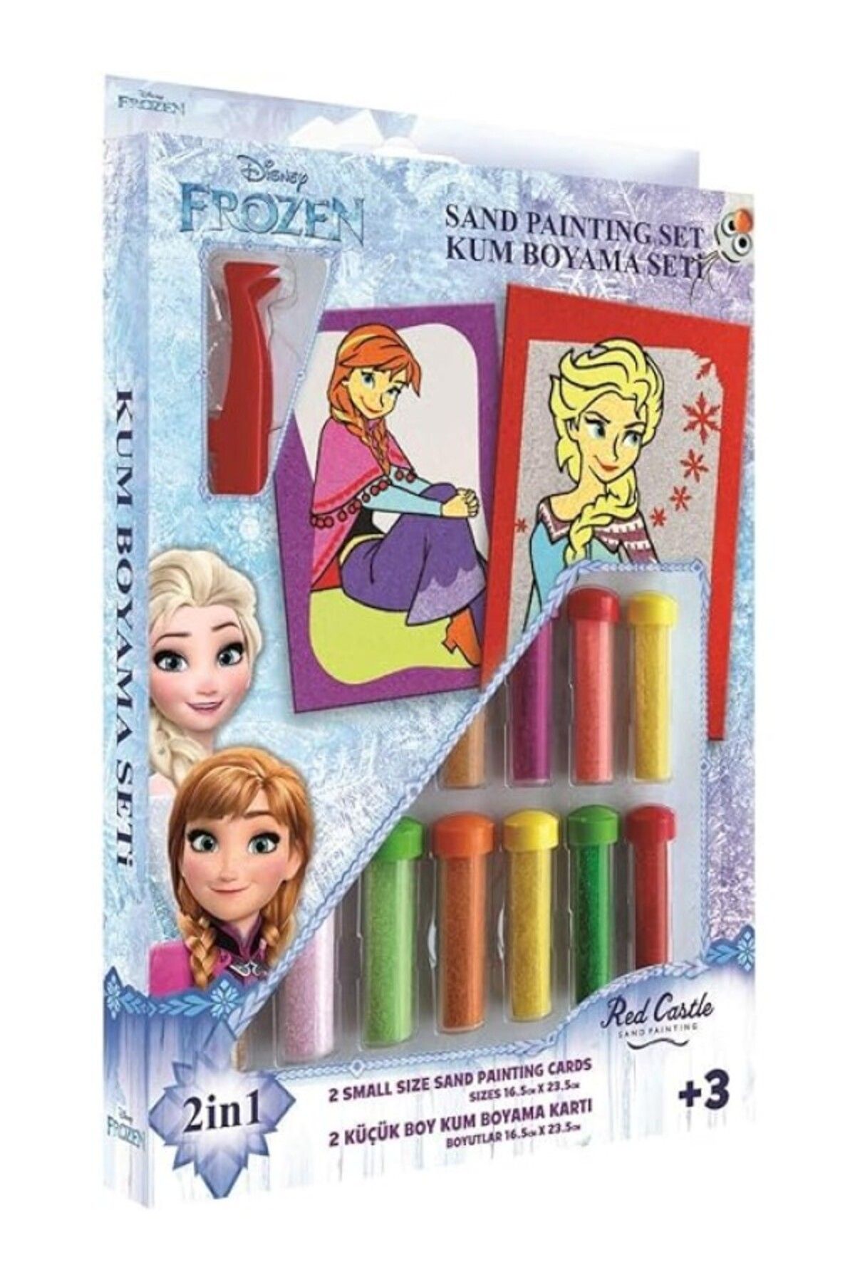 ShopZum Frozen Ds-17 Kum Boyama Seti
