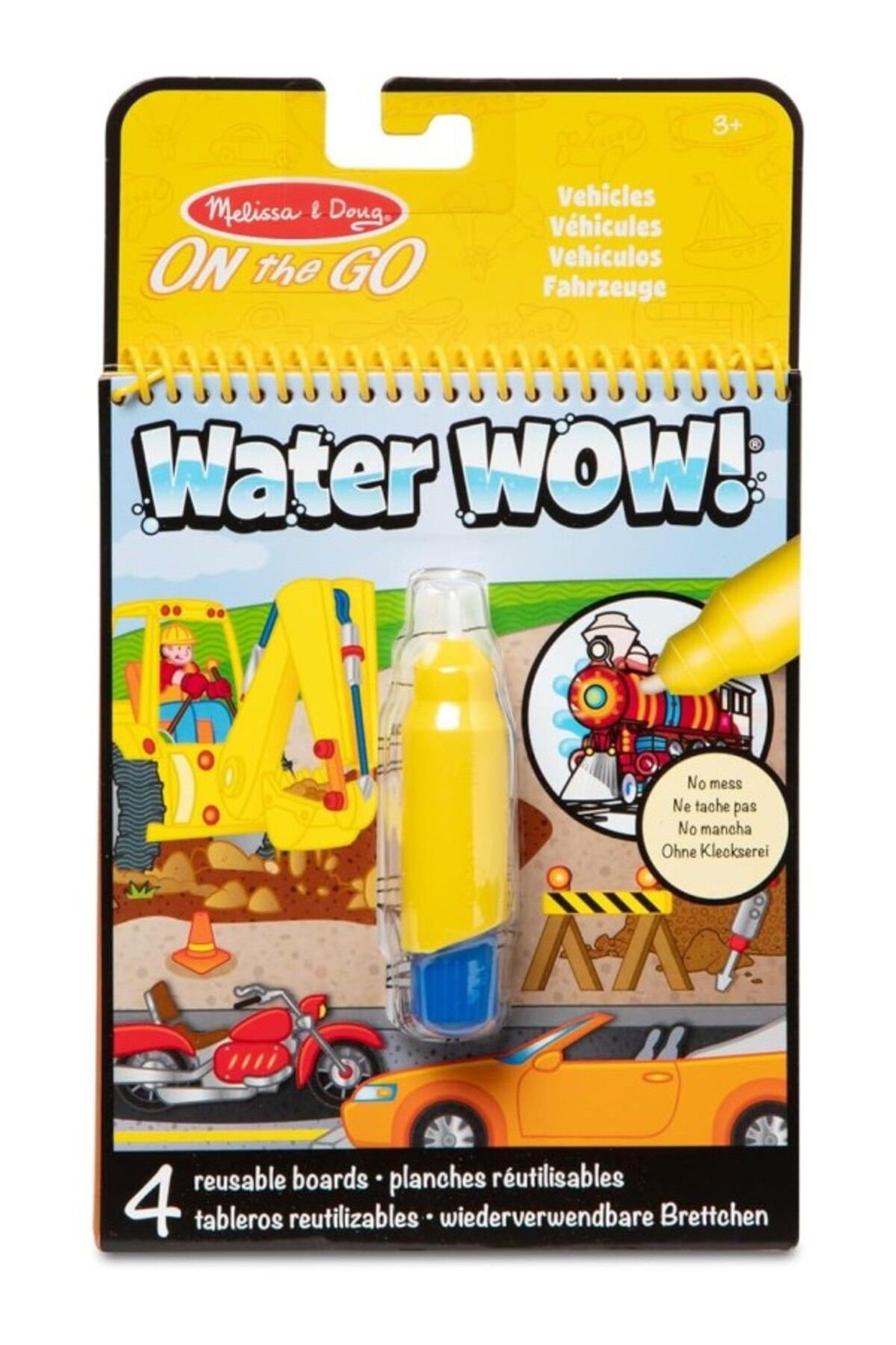 ShopZum Melissa & Doug Water Wow Su Ile Boyama Kitabı Araçlar (15375)