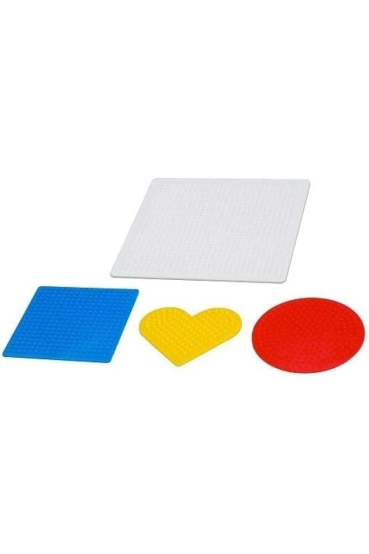 ShopZum 701.285.71 Pyssla Toplu İnci Plaka 4'Lü Set, Farklı Renkler Belirtilmemiştir.