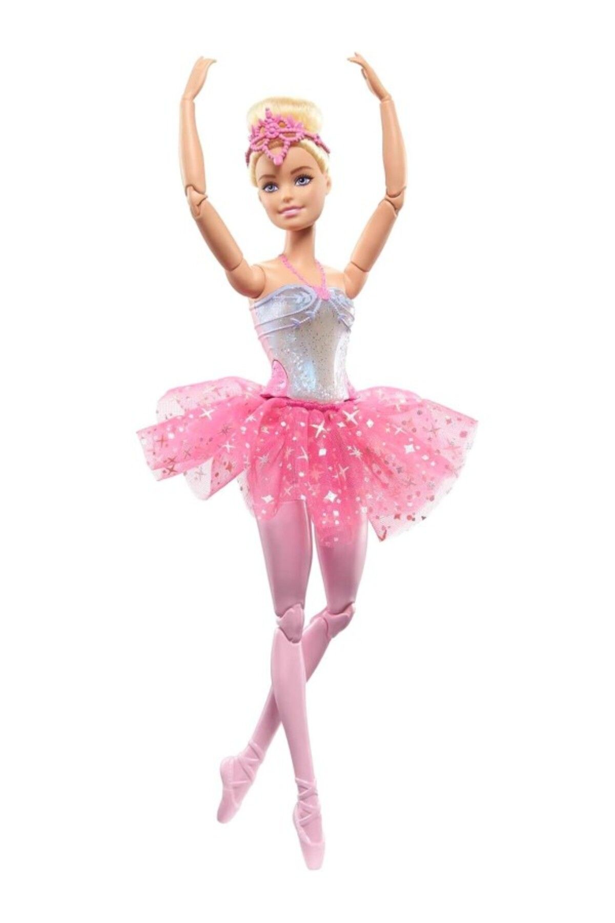 ShopZum Barbie™ Dreamtopia Işiltili Balerin™ Barbie Bebek | Sarışın Balerin Bebek | Sihirli Işık Özelliği