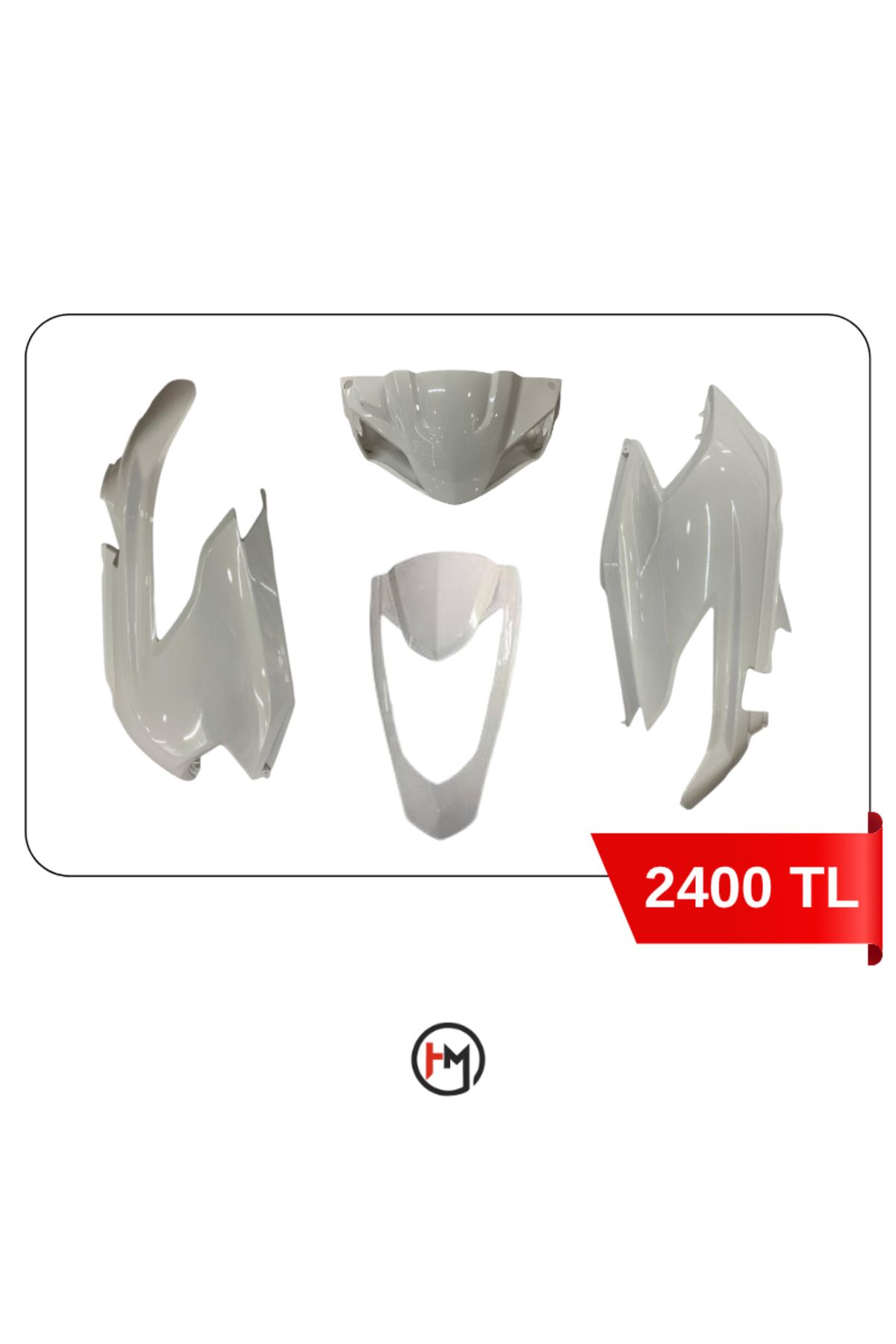 Honda Activa S Grenaj Seti Mavi Renkli Eski Model beyaz