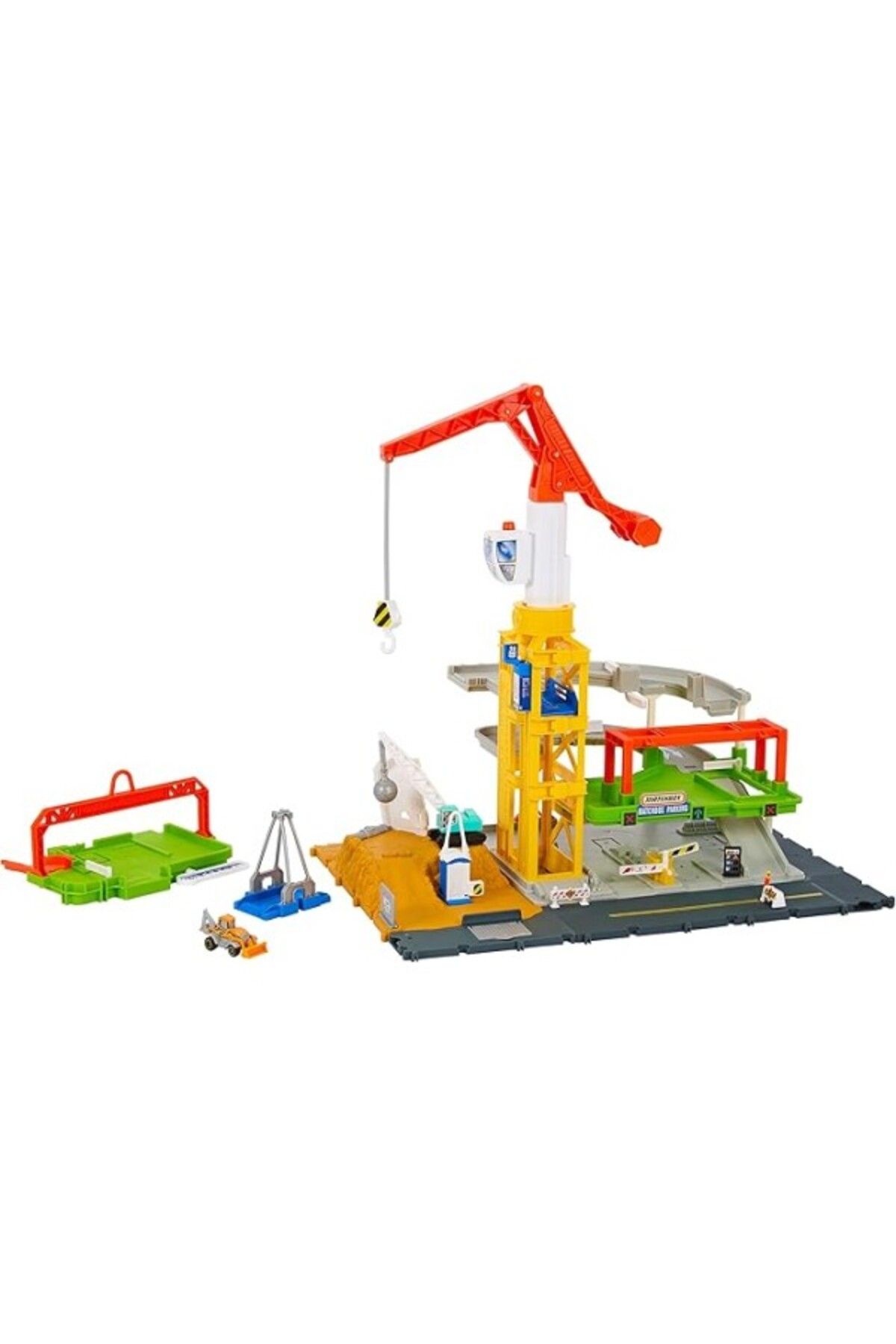 ShopZum ™ Aksiyon Sürücüleri™ Muhteşem İnşaat™ Oyun Seti Sesli Ve Işıklı ™ Aksiyon
