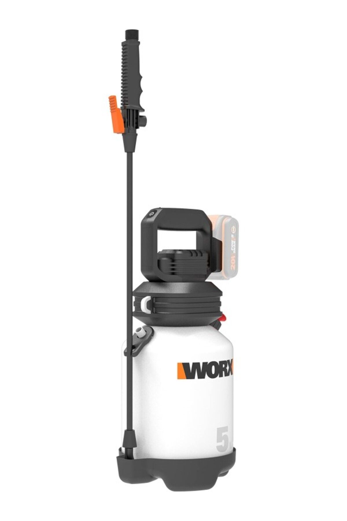 ShopZum Worx Wg829E.9 Akülü Basınçlı Püskürtücü 20 V – Bitki Öldürücü, Böcek Ilacı Ve Mantar Ilaçlarının