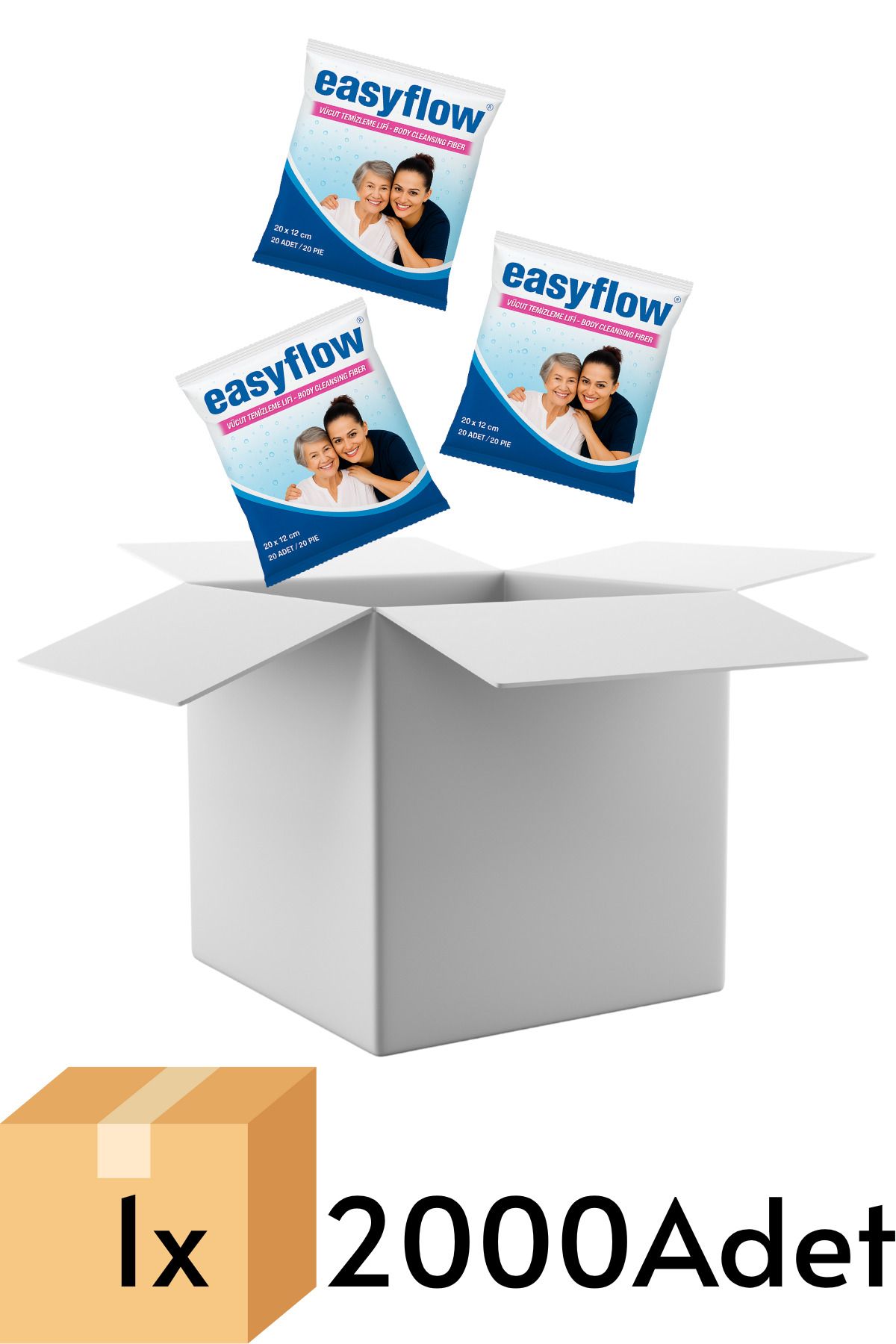 Easyflow Hasta Silme Lifi 1 x 2000 Adet