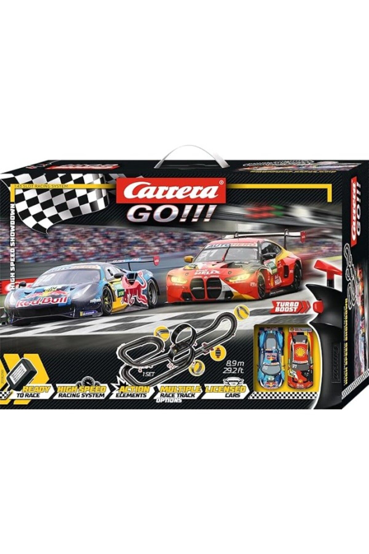 ShopZum Carrera, Go Dtm Yüksek Hız Müsabakası/Go Dtm High Speed Showdown, 20062561, Çok Renkli