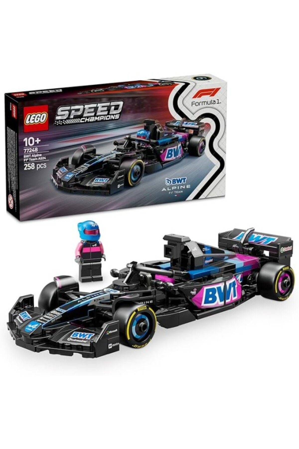 ShopZum Lego Speed Champions Bwt Alpine F1 Team A524 Yarış Arabası 77248 – 10 Yaş Ve Üzeri Çocuklar Için