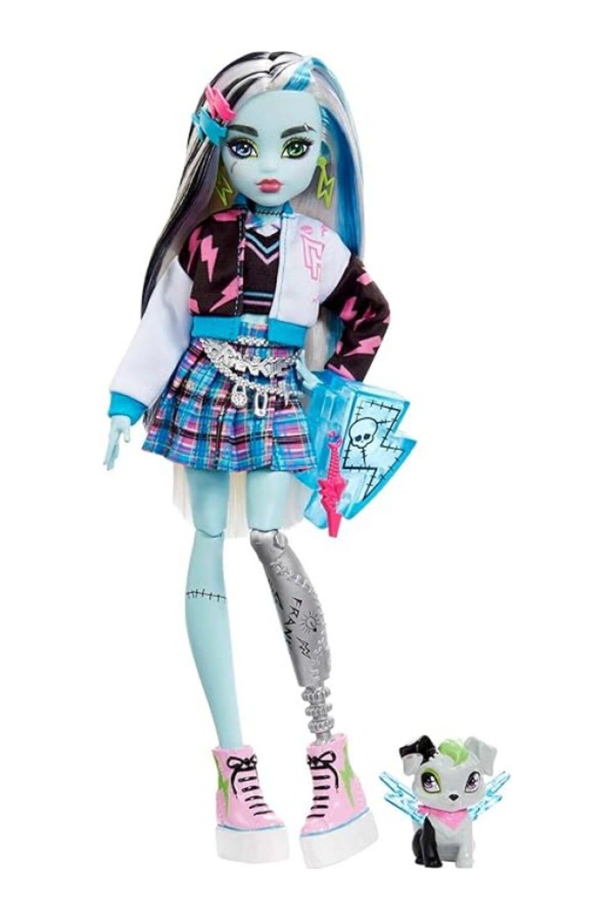 ShopZum High Frankie Stein Ana Karakter Bebekler, 4 Yaş Ve Üzeri, Hhk53