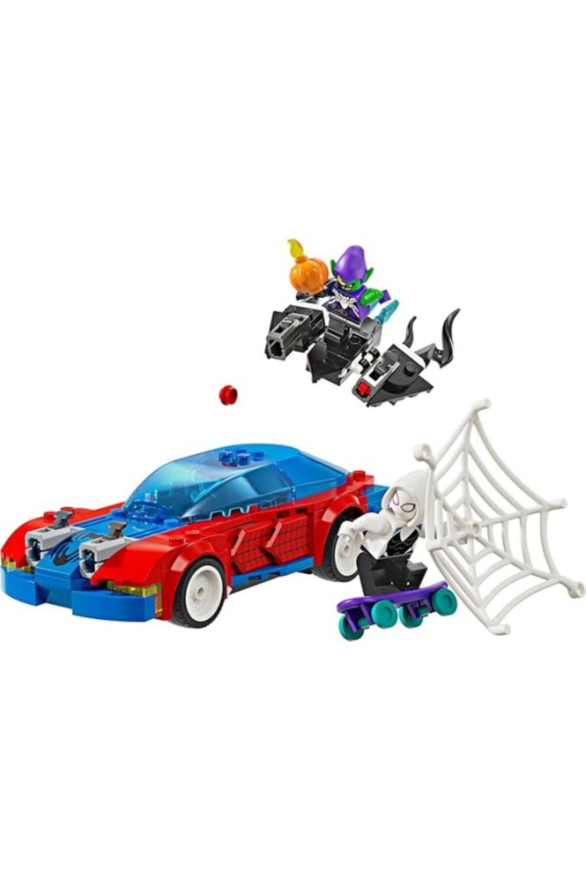 ShopZum Örümcek Adam Yarış Arabası Ve Venom Green Goblin 76279 – 7 Yaş Ve Üzeri Kız Ve Erkek