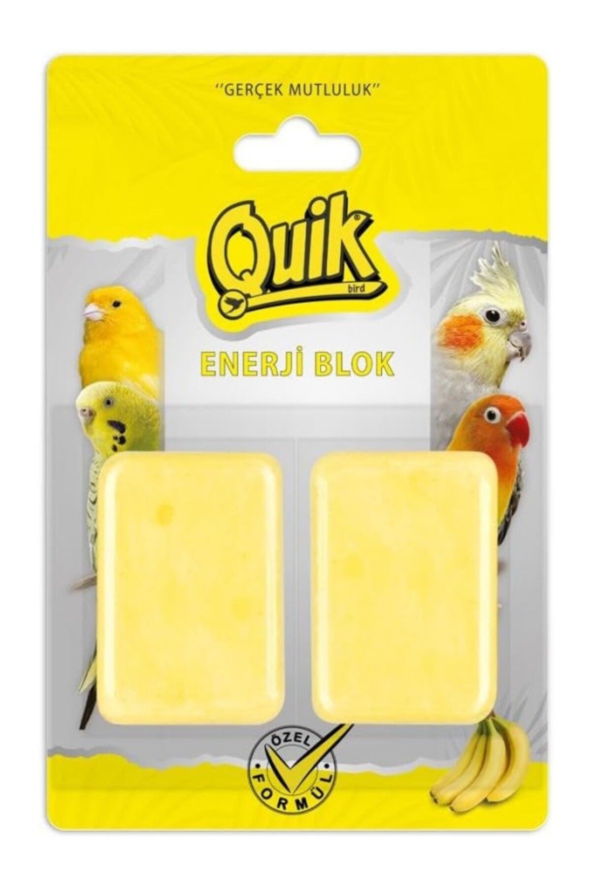 ShopZum Kuşlar İçin Enerji Bloğu, Muzlu, 2'Li