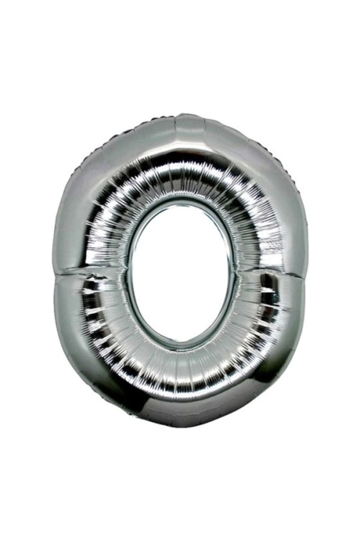 Generic Gümüş Rengi Folyo Harf Balon 1 Metre