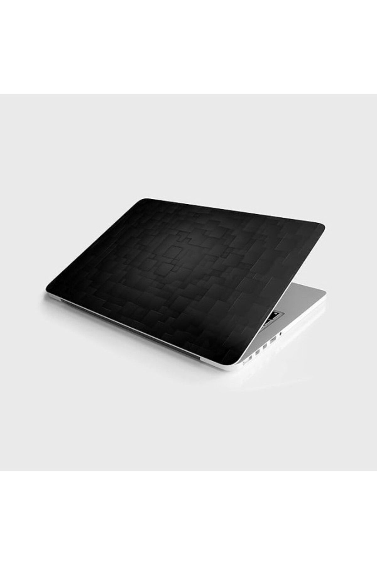 ShopZum Laptop Sticker Notebook Pc Kaplama Etiketi Siyah 3 Boyut Desen