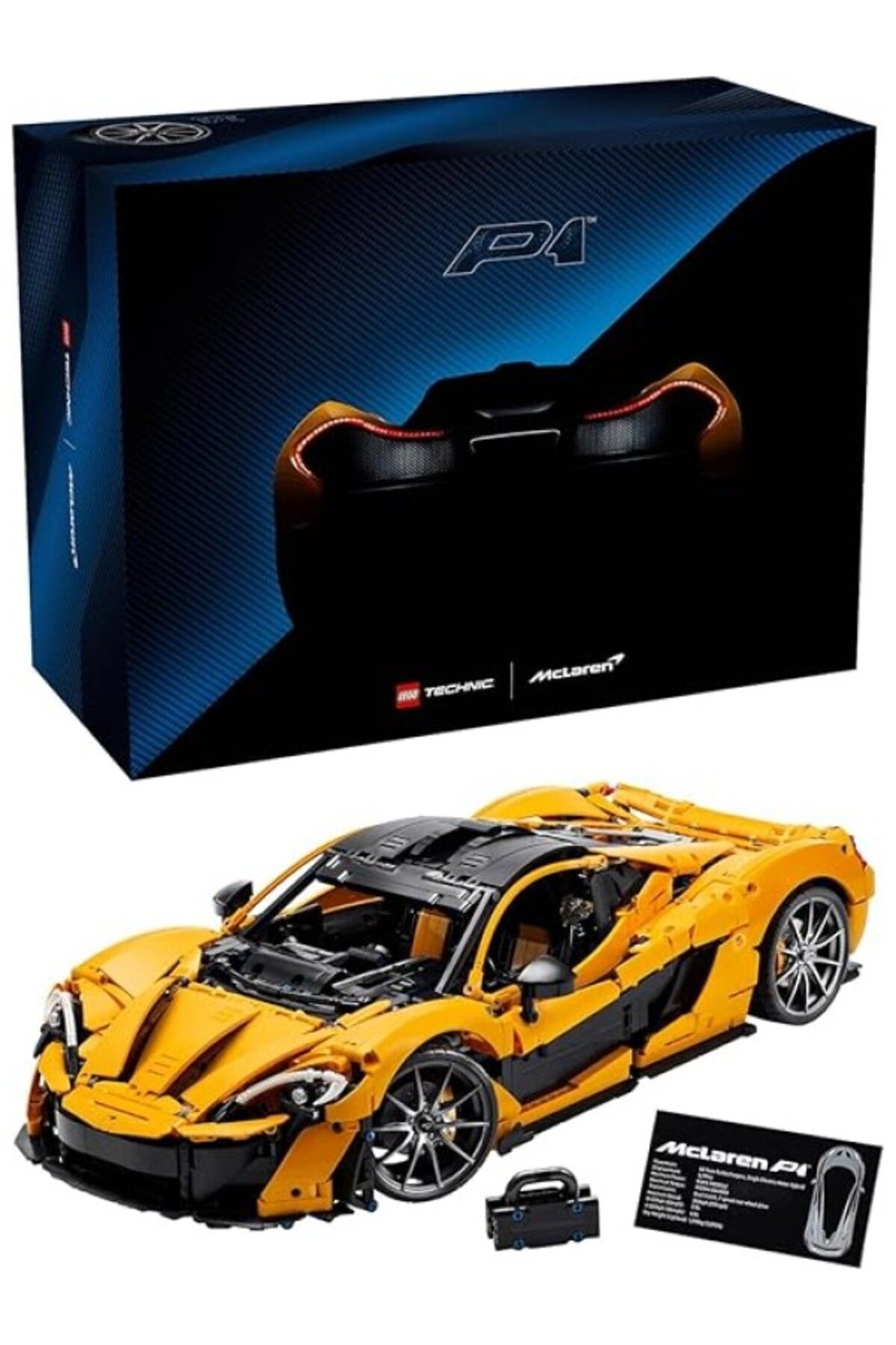 ShopZum Technic Mclaren P1 42172 - Otomobil Tutkunu Yetişkinler Sergilenebilir Koleksiyonluk Araba