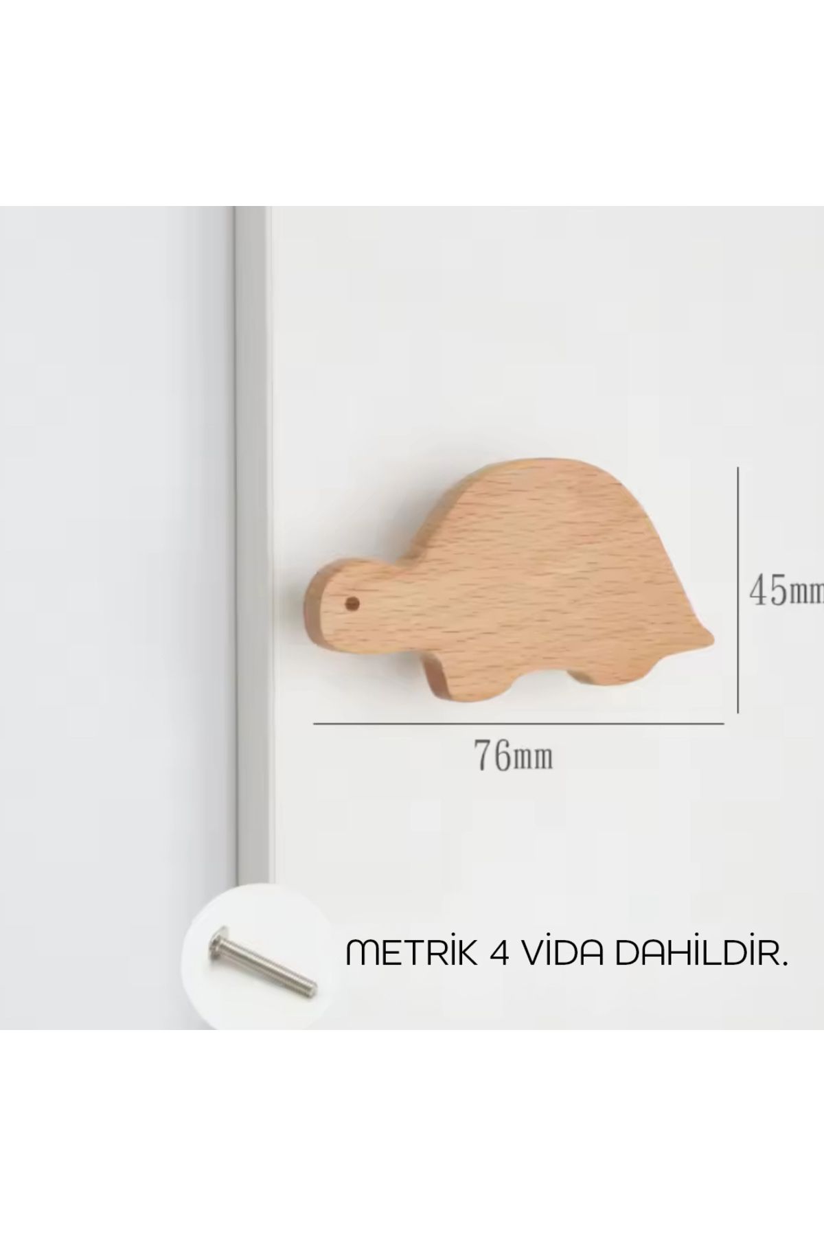ka tasarım Çocuk Odası Mobilya Kulpları, Çekmece Kulbu, Hayvan Motifli Kulp 2 Adet