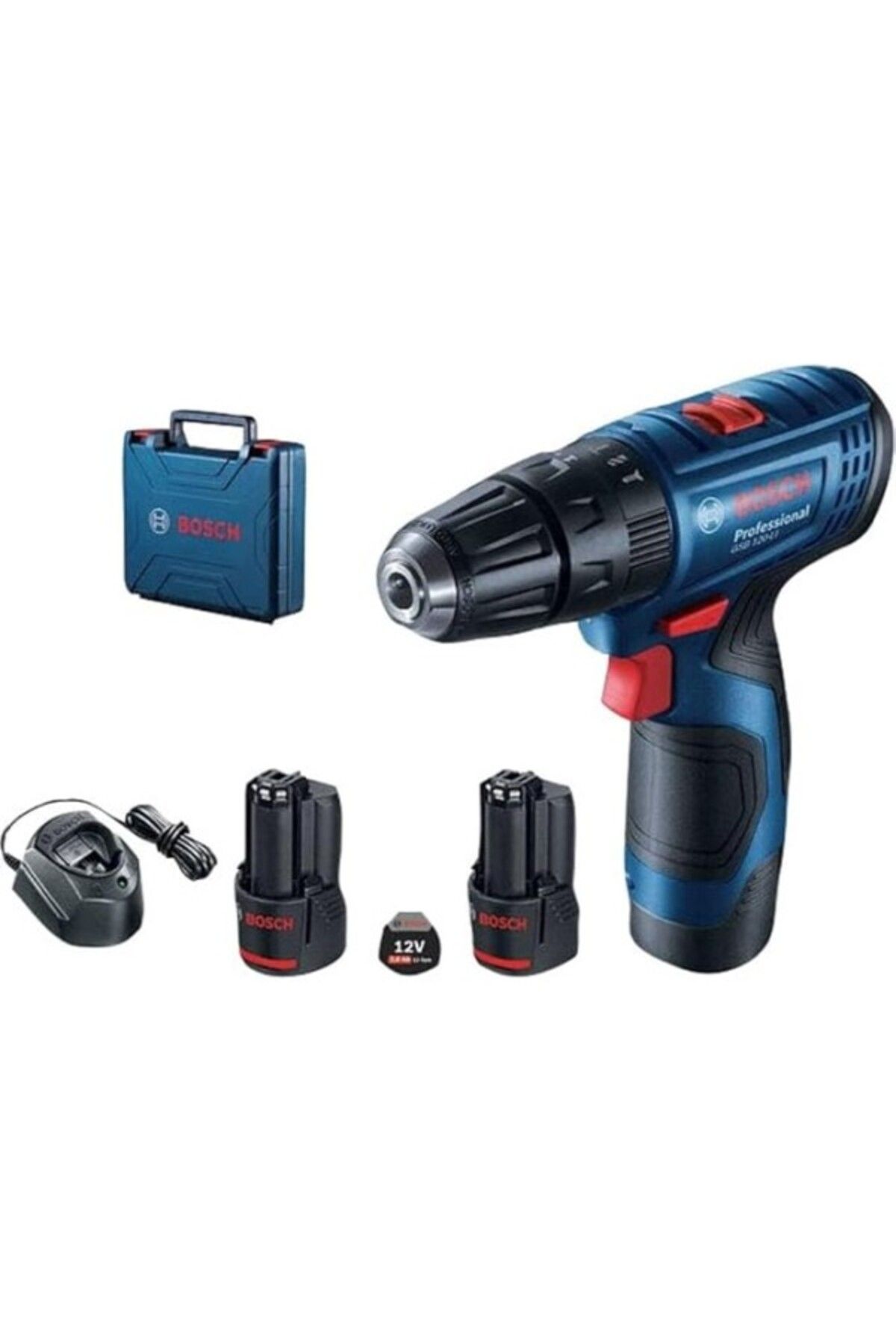 ShopZum Gsr 120-Li Akülü Delme Vidalama Makinesi (12 Volt, 2 X 2,0 Ah Akü, Şarj Cihazı
