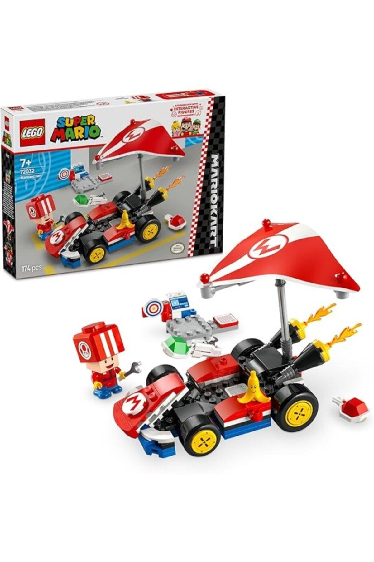 ShopZum Super Mario: Mario Kart – Standard Kart 72032, 7 Yaş Ve Üzeri Erkek Ve Kız Çocukları