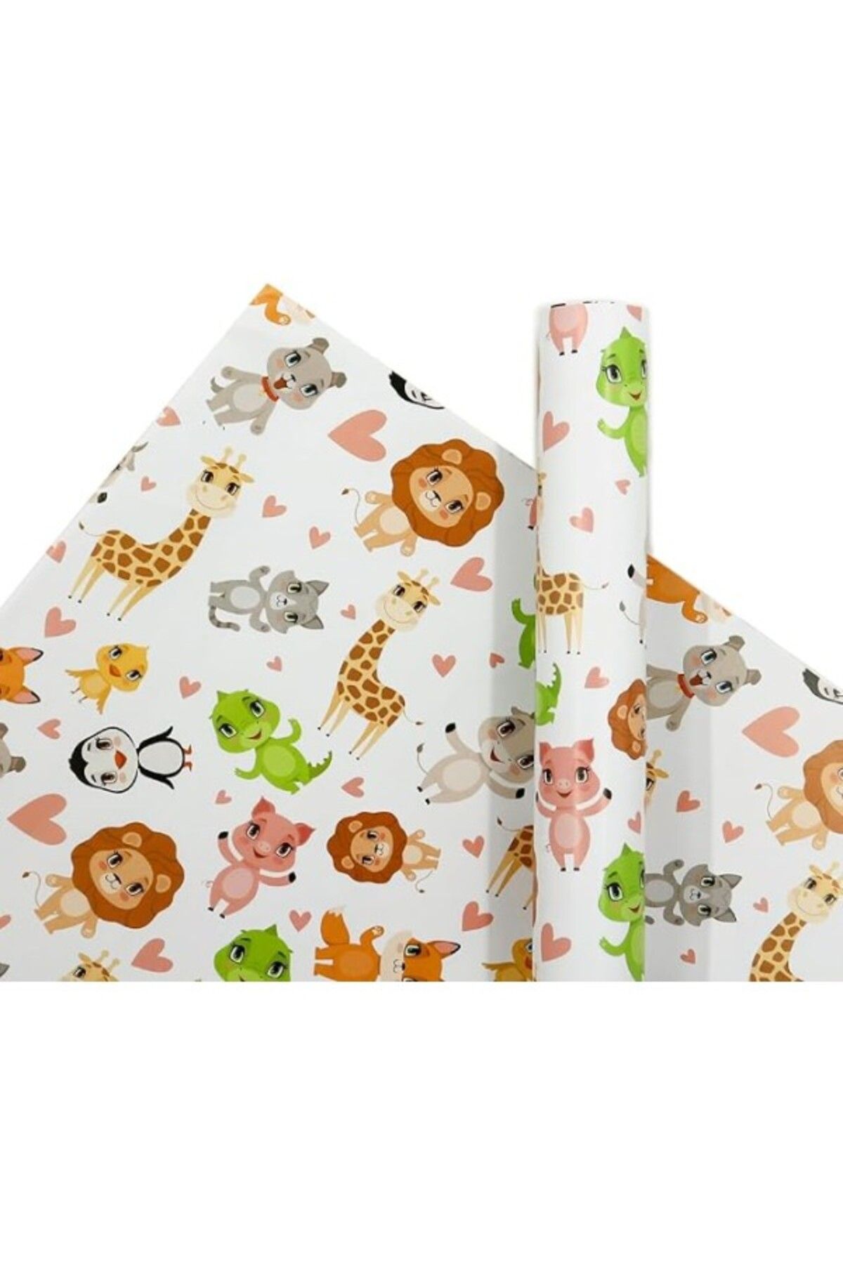 ShopZum 70X100 Cm Hediye Paketleme Kağıdı 2'Li Set - M1