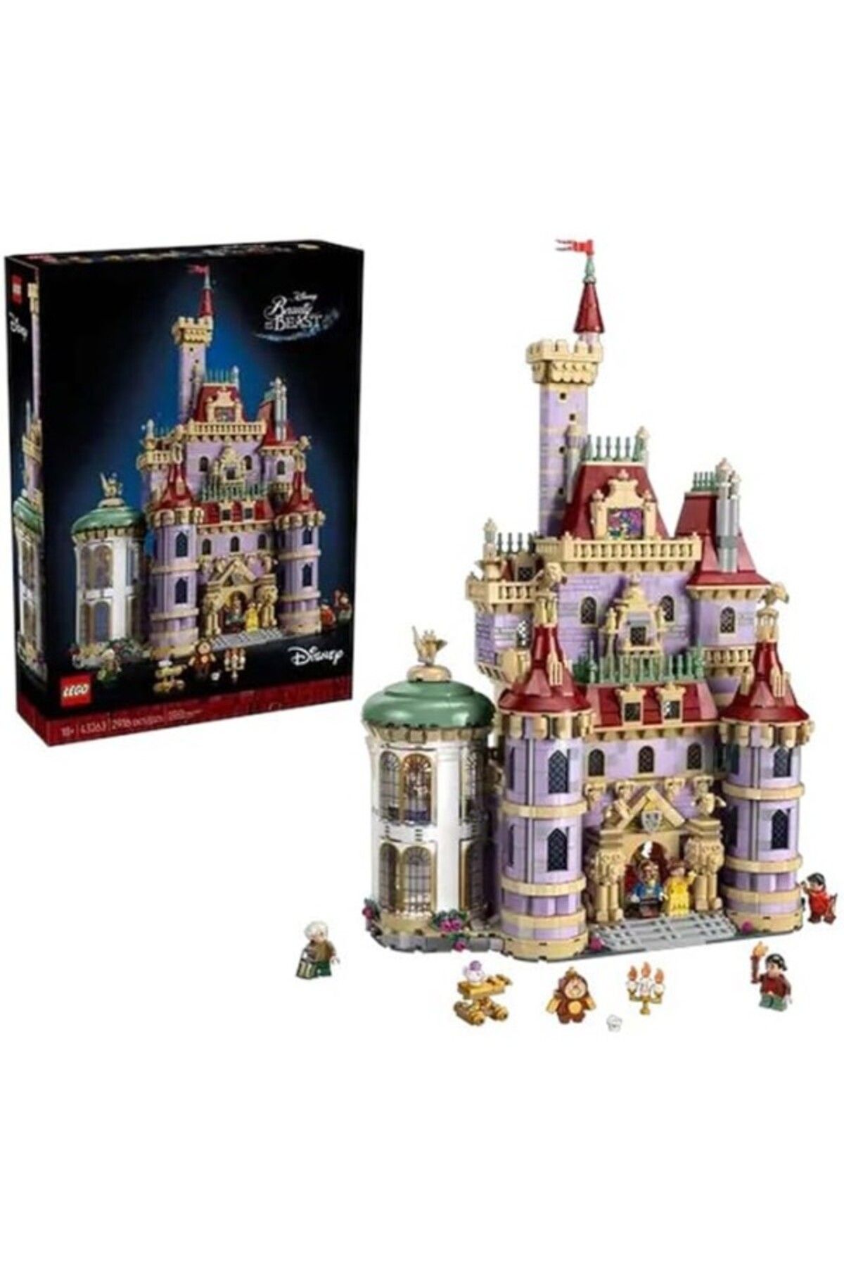 ShopZum 43263 Princess Güzel Ve Çirkin Şatosu