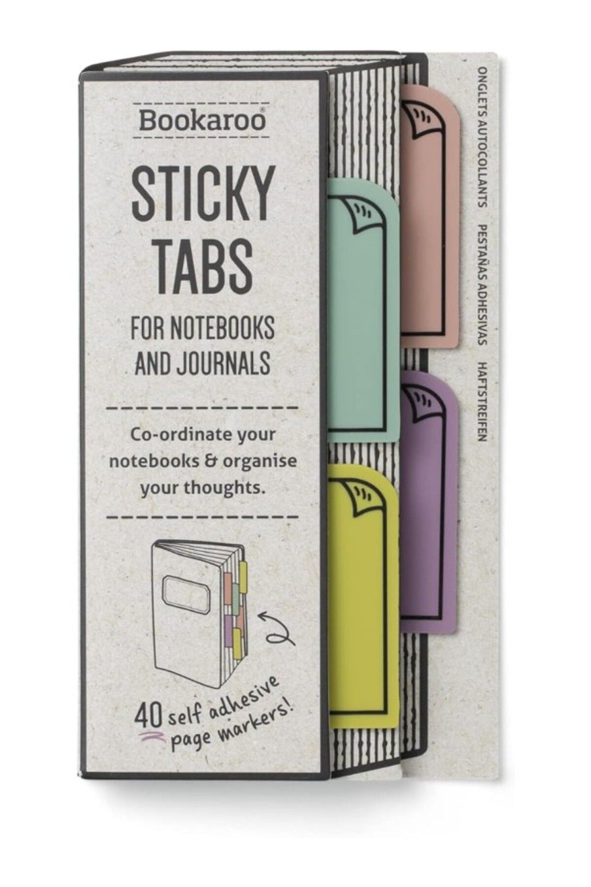 ShopZum Bookaroo Kitap Ayracı Ve Post It Pastel
