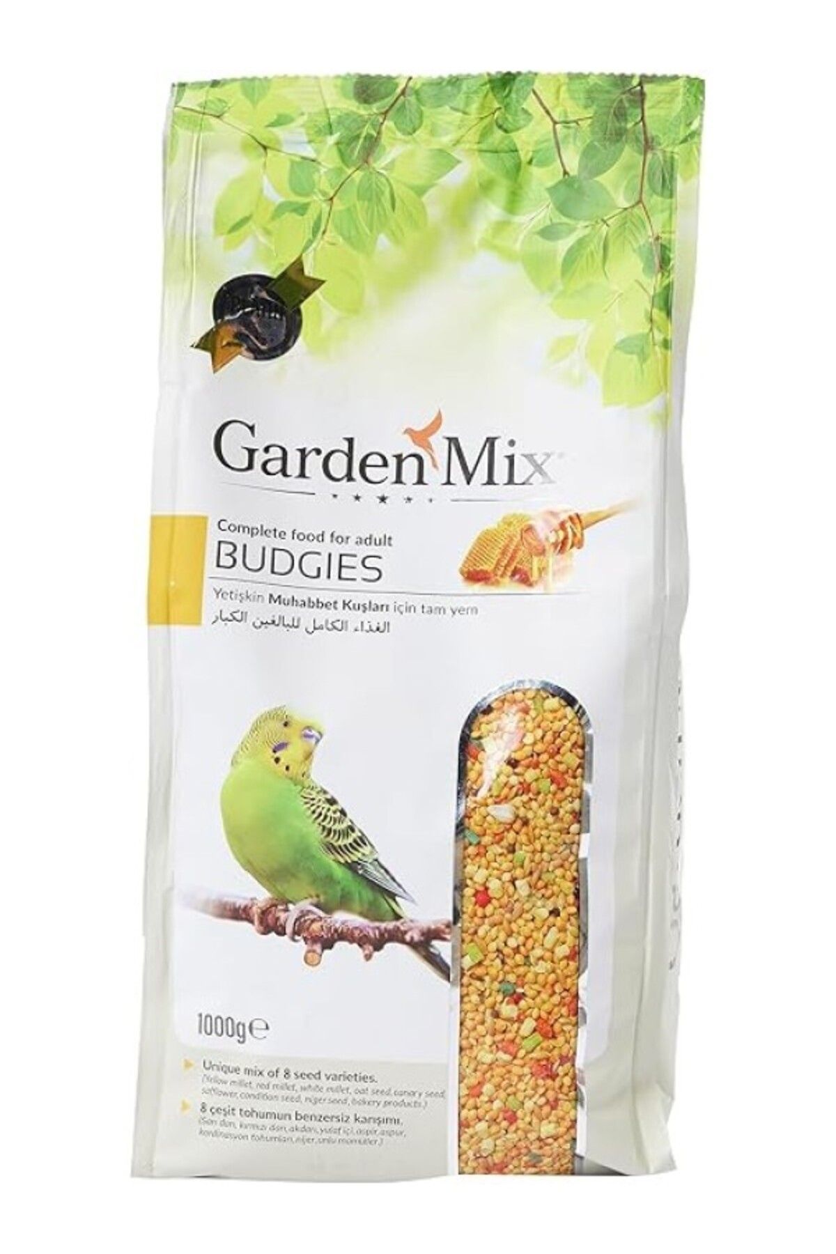 ShopZum Mix Platin Ballı Muhabbet Kuş Yemi, 1 Kg