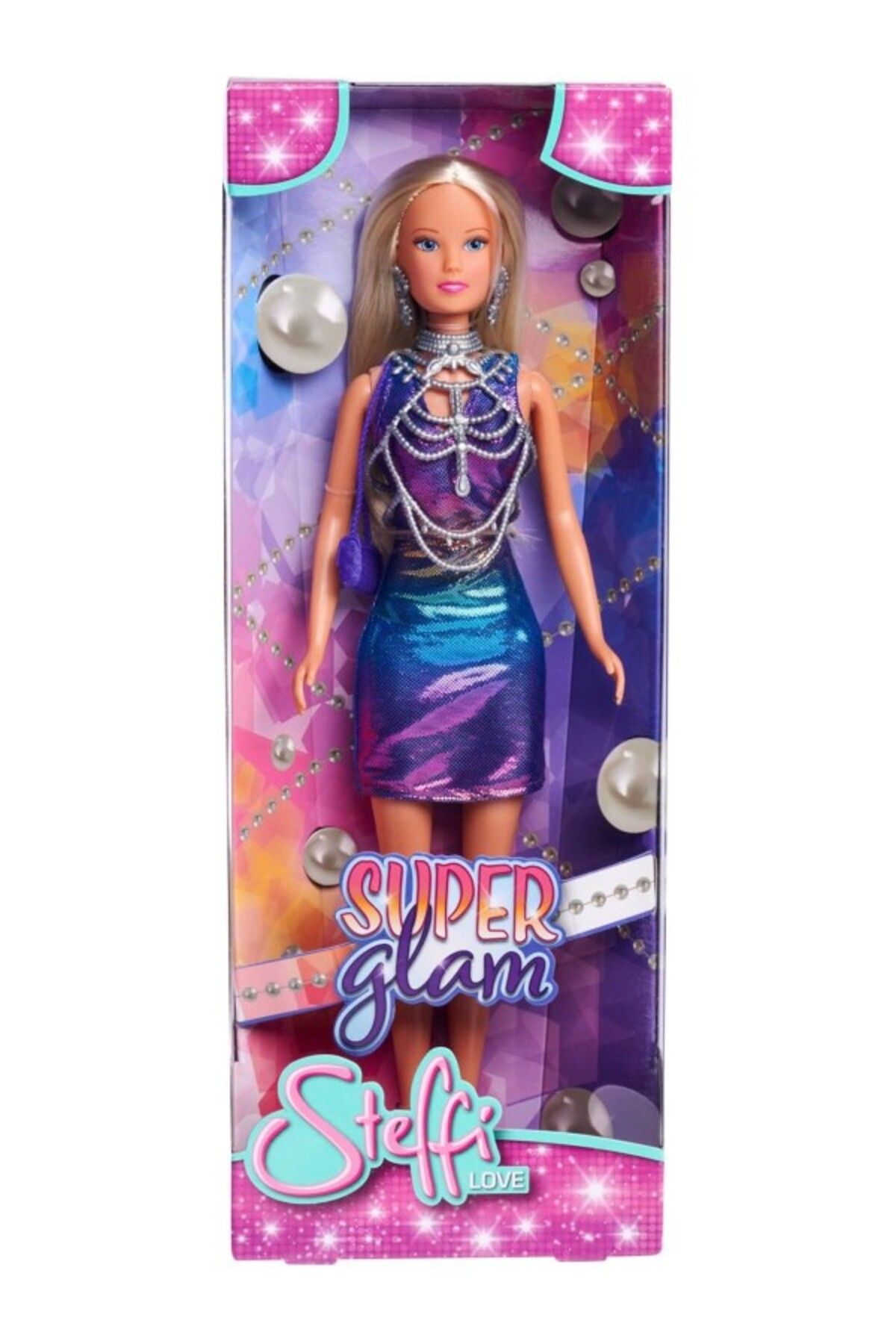 ShopZum Simba, 105733663, Steffi Love Super Glam, Vücut Zinciri & Küpe Aksesuarı, Işıltılı Elbise