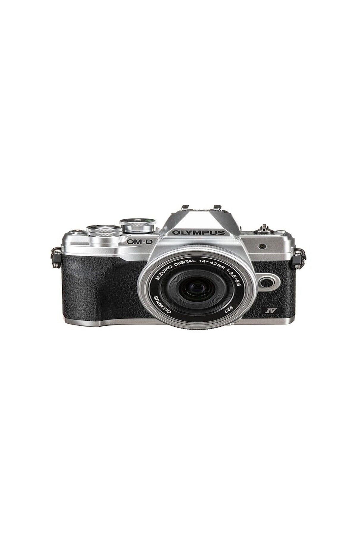 Olympus OM-D E-M10 Mark IV + 14-42 MM EZ Aynasız Fotoğraf Makinesi (Distribütör Garantili) Gümüş