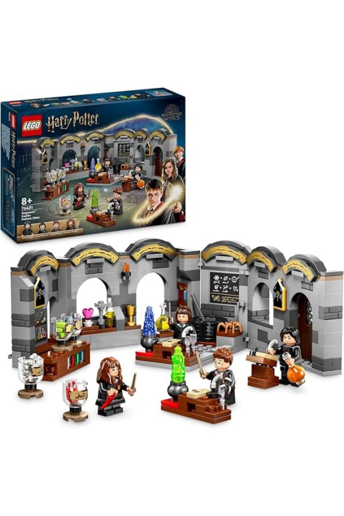 ShopZum Harry Potter Hogwarts Şatosu: İksir Dersi 76431-8 Yaş Ve Üzeri Çocuklar Koleksiyonluk
