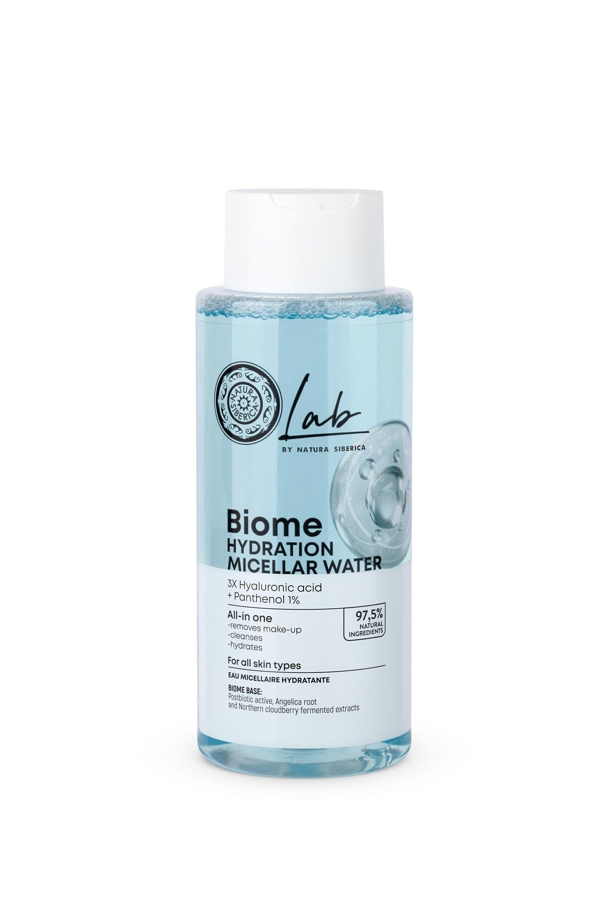 Natura Siberica Lab by NS. Biome. Hydration Micellar Face Water, 400 ml
