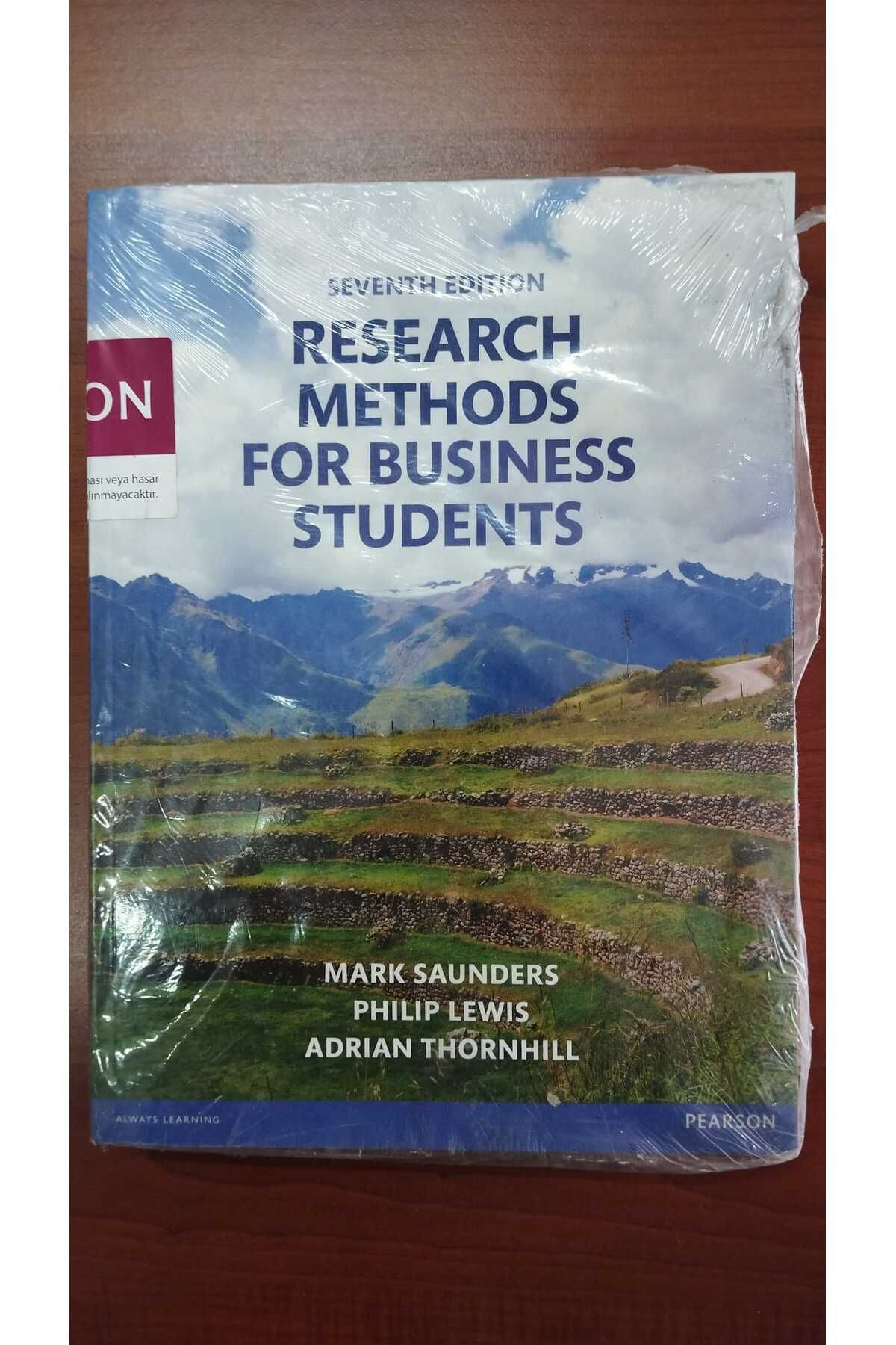 Pearson Research Methods for Business Students - Seventh Edition